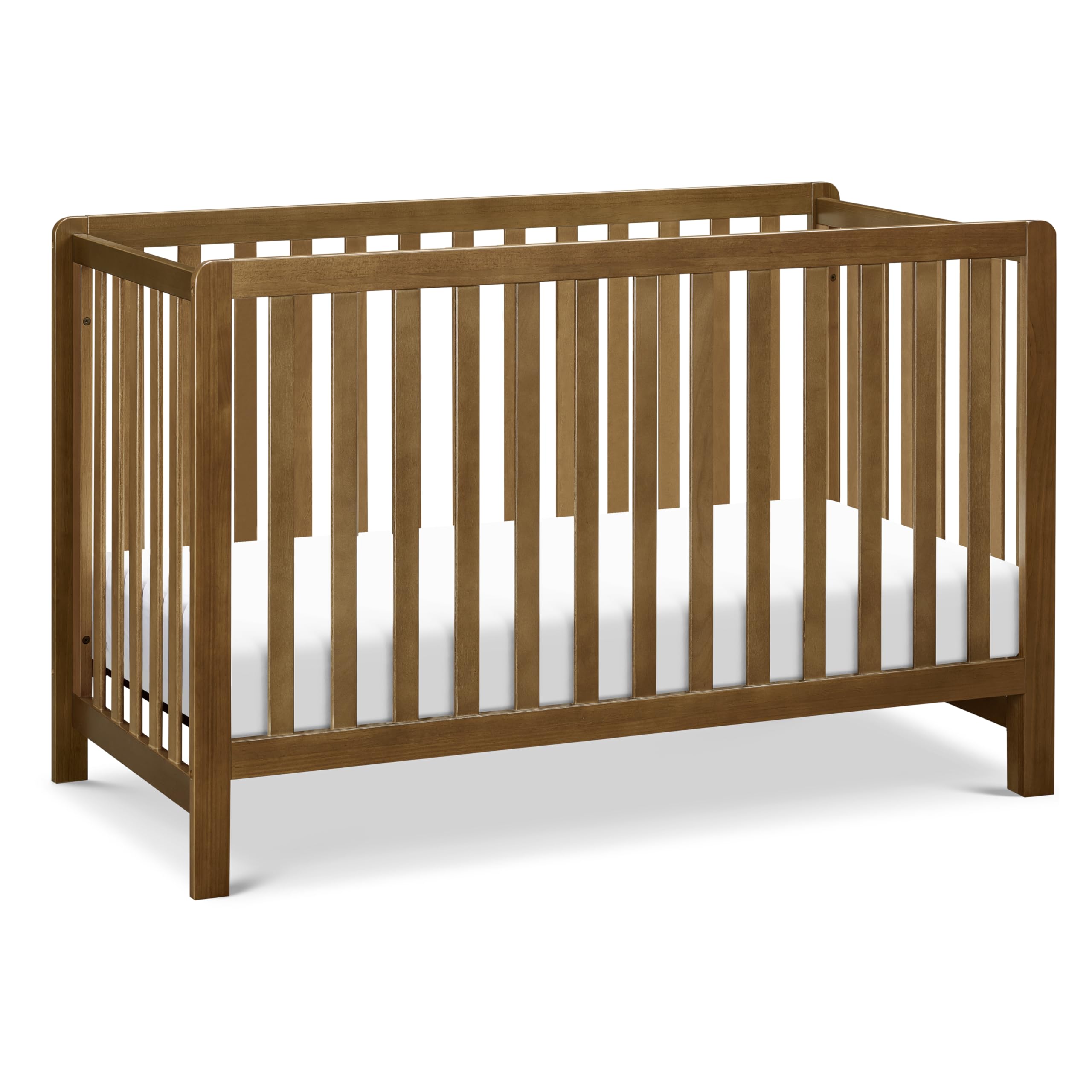 4-in-1 Convertible Baby Crib with Adjustable Mattress Heights
