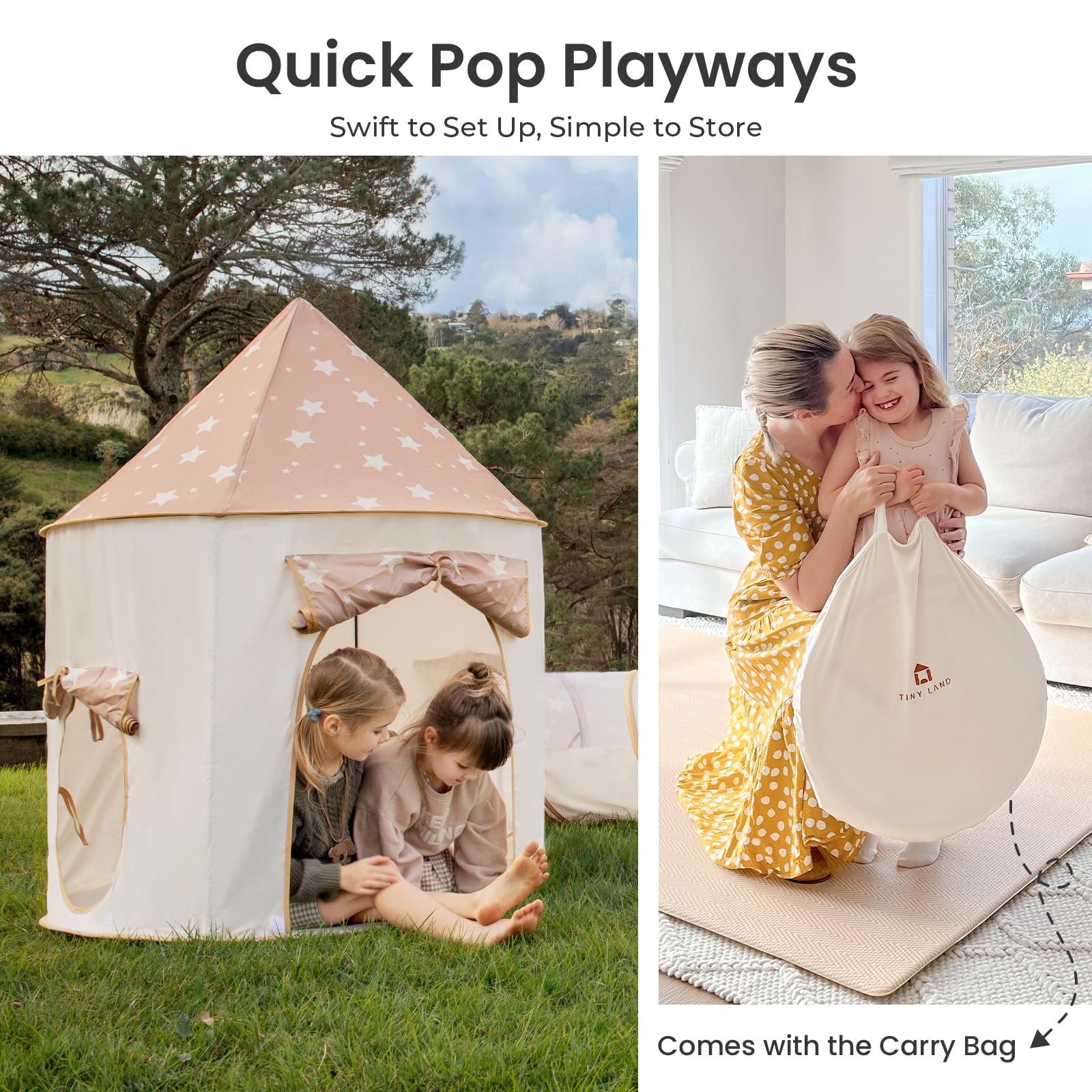 Kids Play Tent with Tunnel and Ball Pit