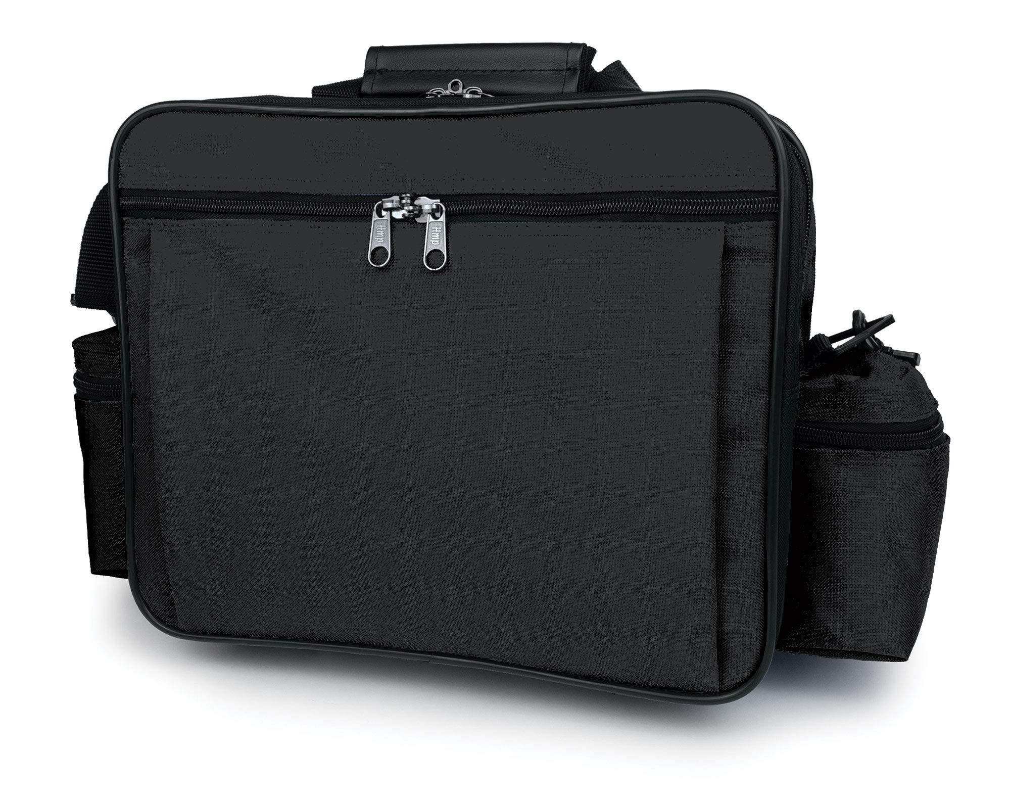 Home Health Shoulder Bag, 600D Waterproof Exterior, Large Storage Compartments