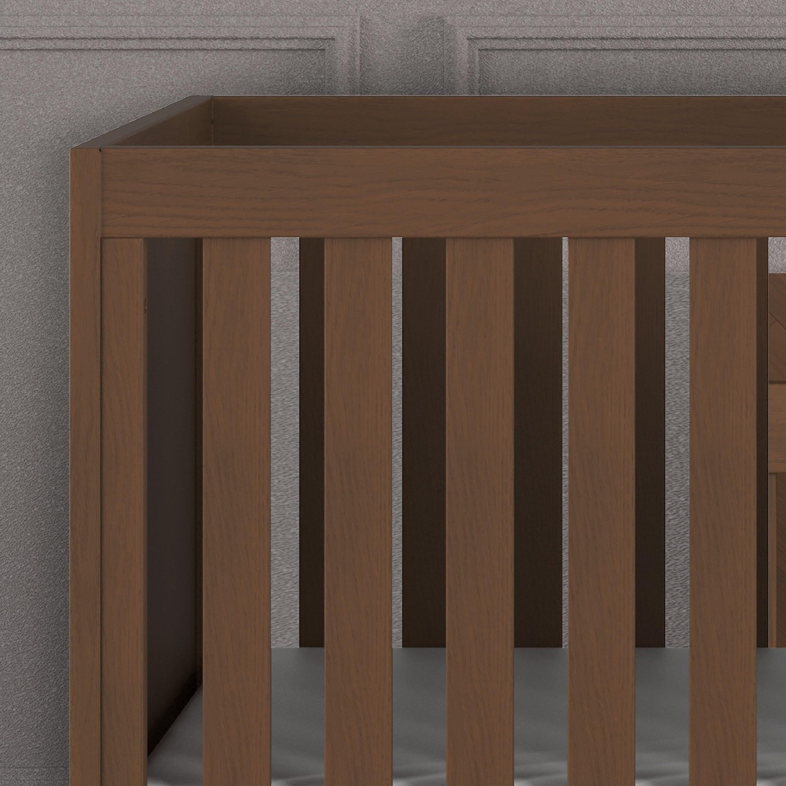 3-in-1 Convertible Crib and Double Dresser Nursery Set