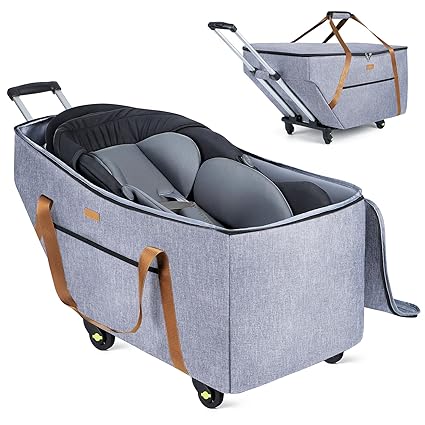 Infant Car Seat Travel Bag with Wheels Fits Chicco KeyFit 30