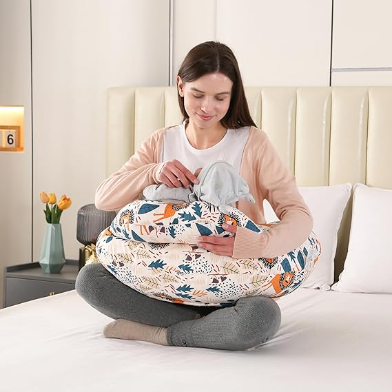 Nursing Pillow for Breastfeeding,Ergonomic Baby Feeding Pillows