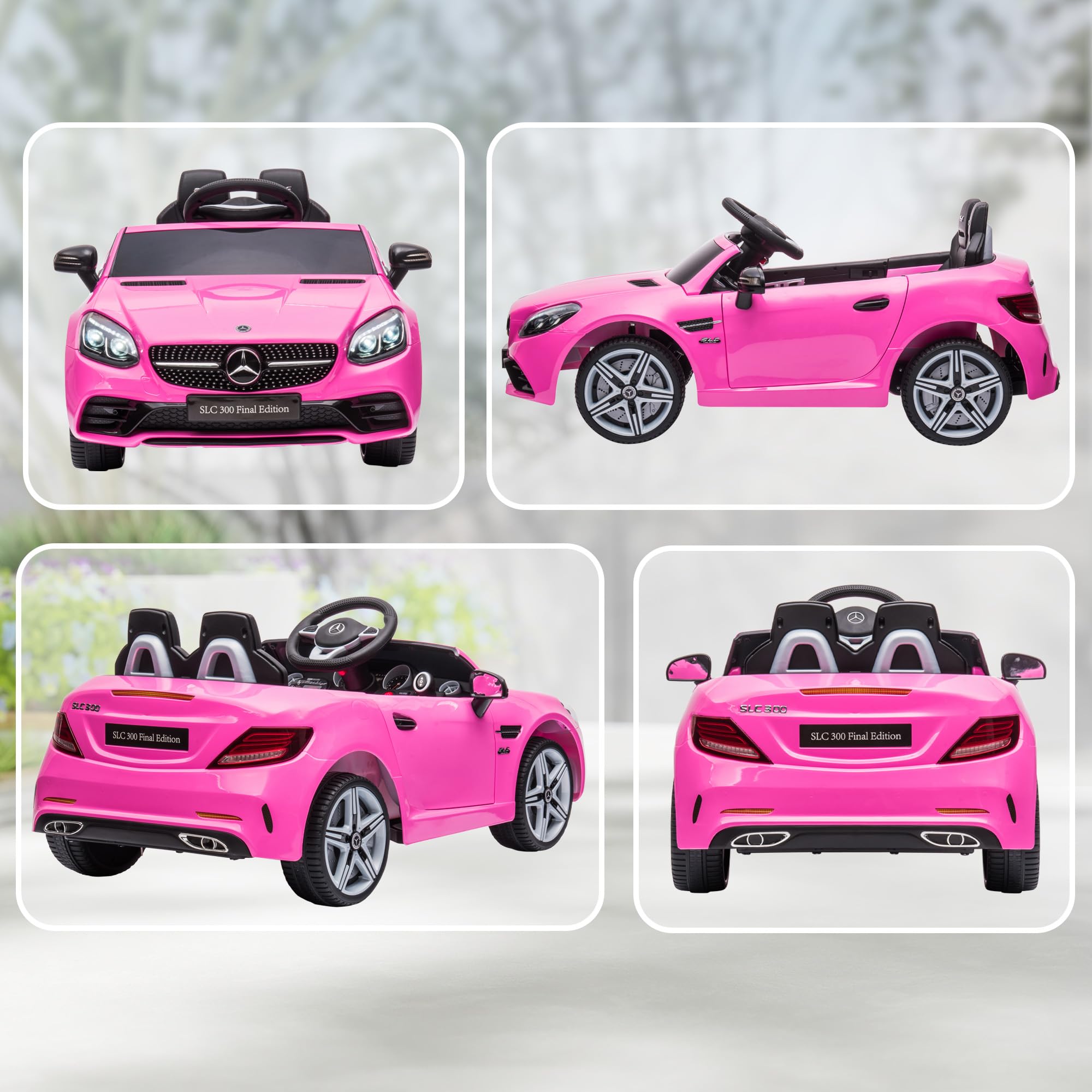 Mercedes SLC 300 Kids Electric Car with Remote Control