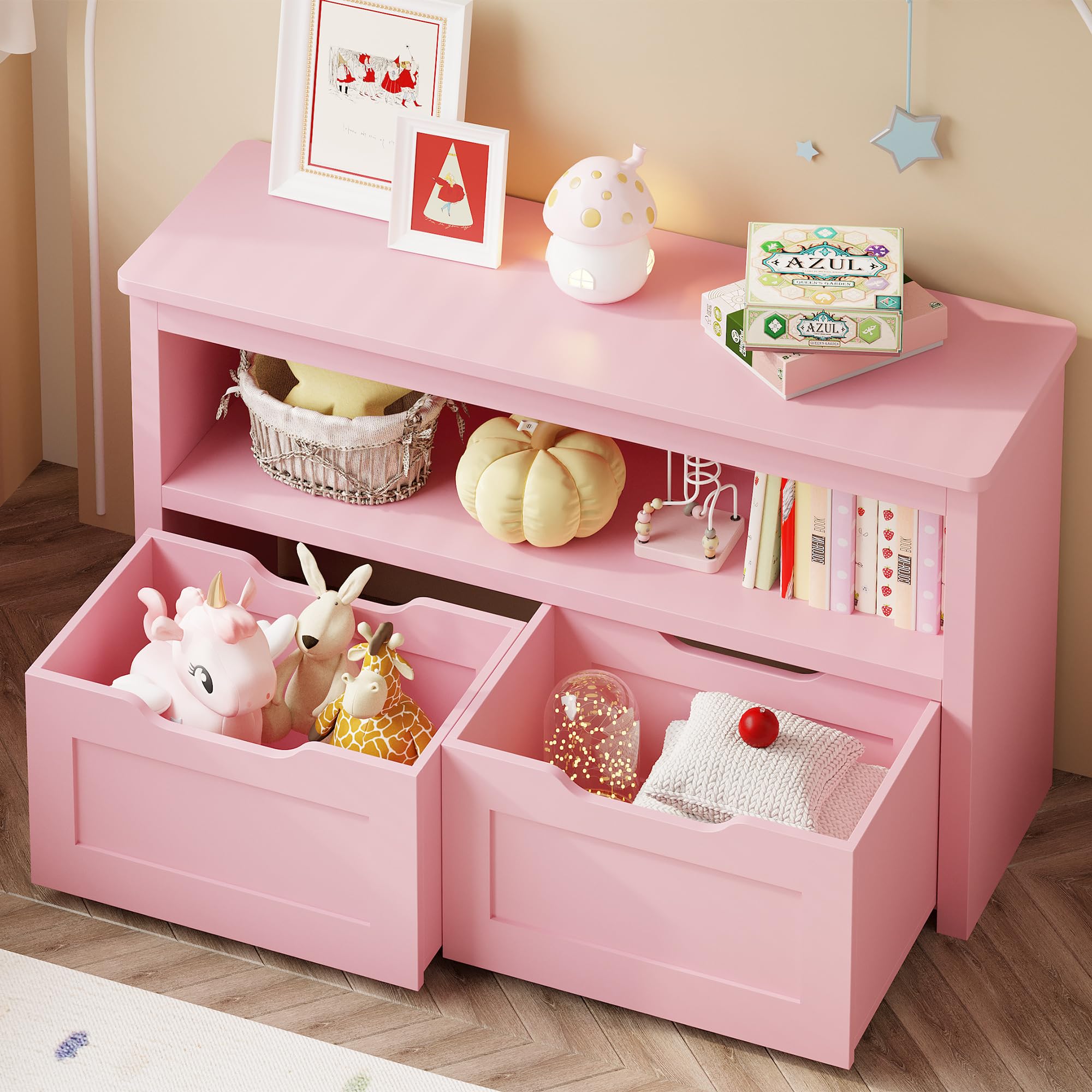 Toy Storage and Organizer for Boys and Girls, Toy Chest