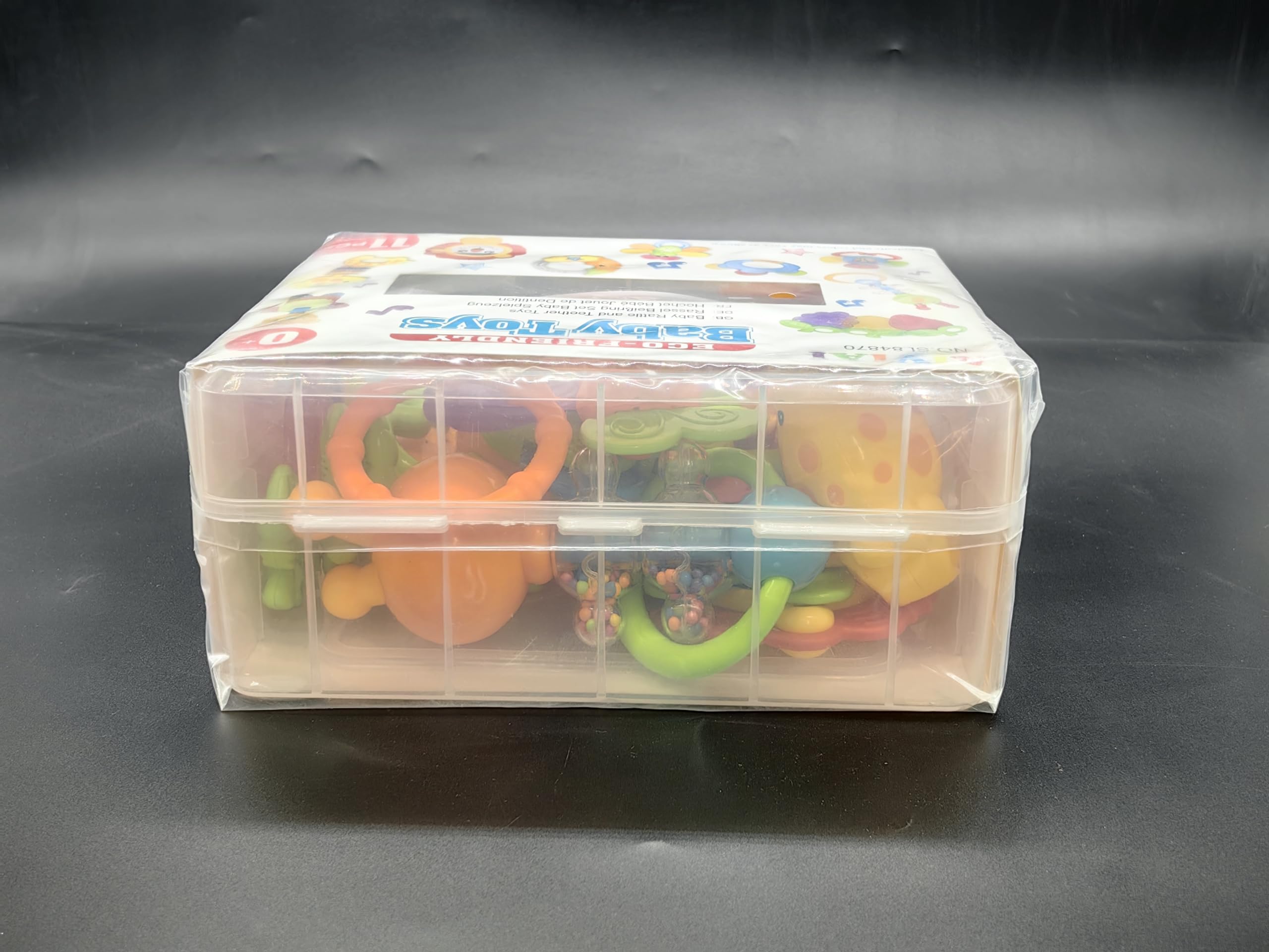 Baby Toys 0-6 Months Infant Toys 0-3 Months Infant Rattles Baby Rattle Teether Toy Set
