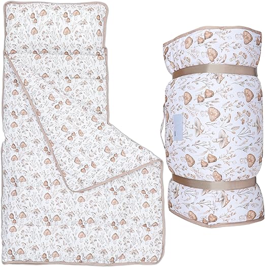 Toddler Nap Mat with Pillow & Blanket - Extra Large Portable