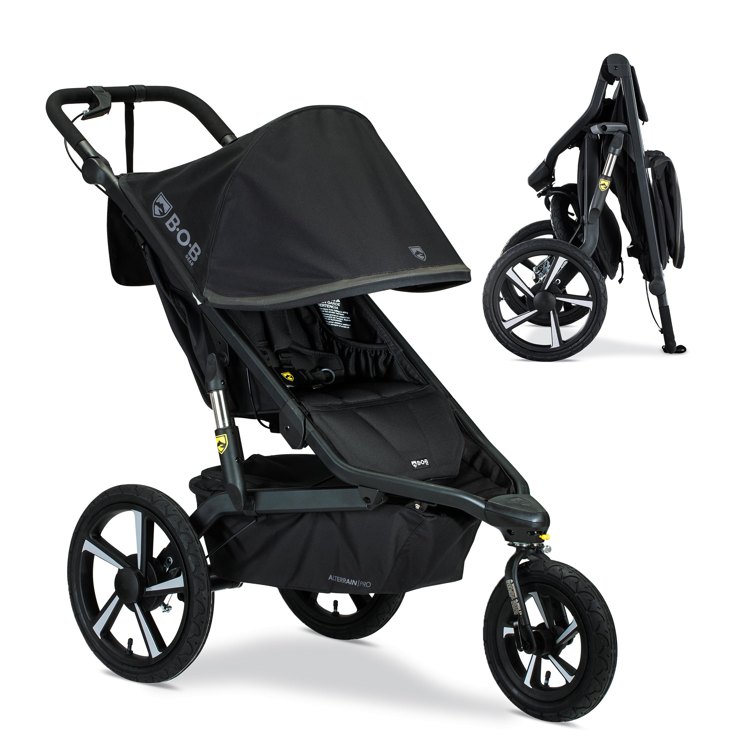 Alterrain Pro Jogging Stroller, Black