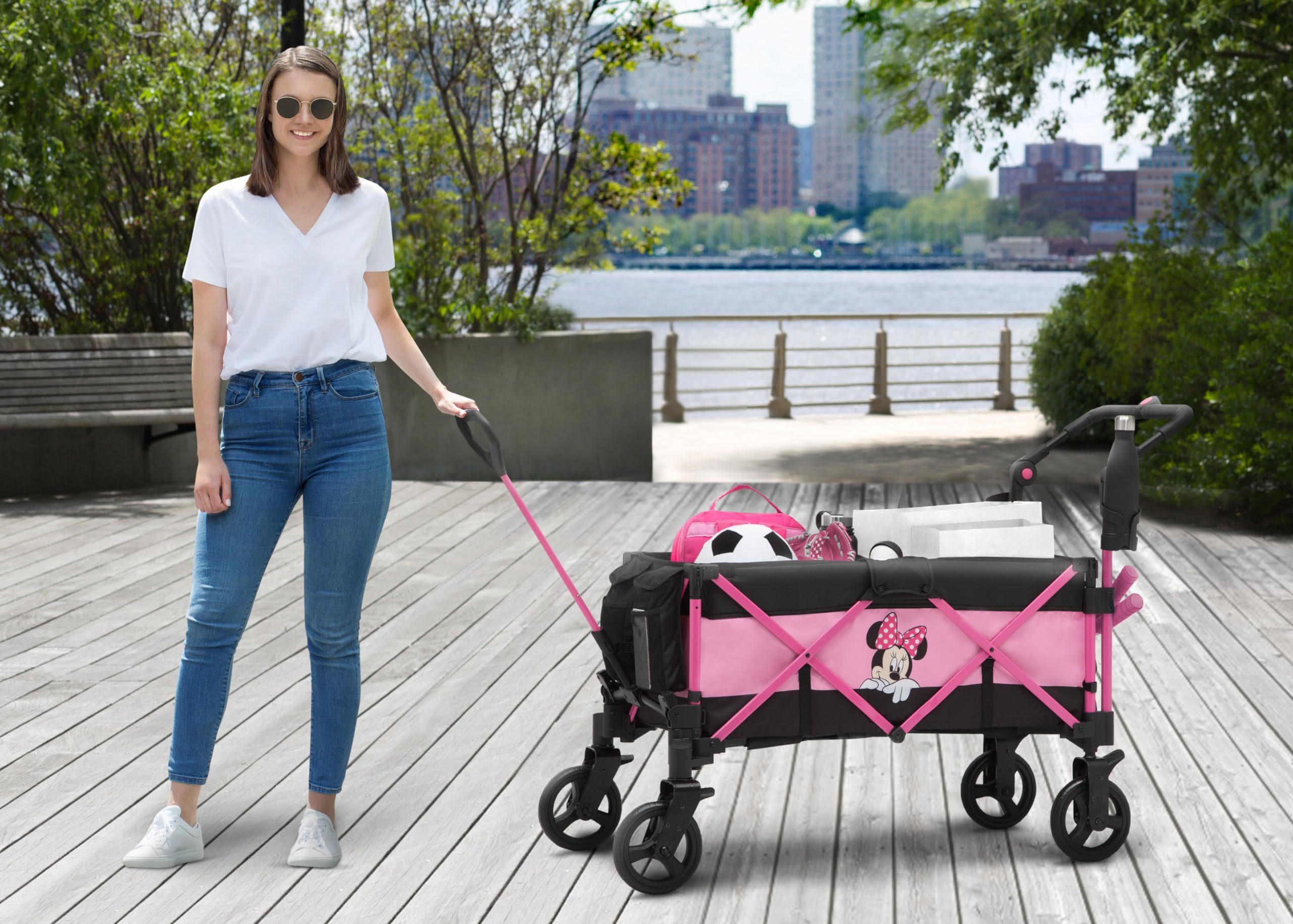 Minnie Mouse Stroller Wagon by Delta Children