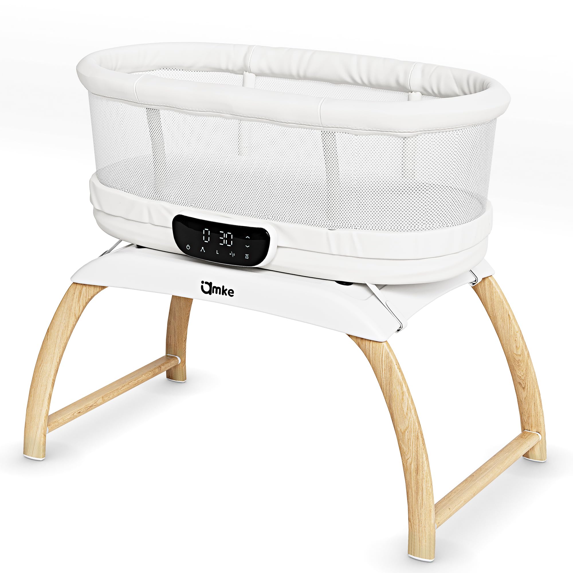 4-in-1 Electric Baby Bassinet with Rocking Motion