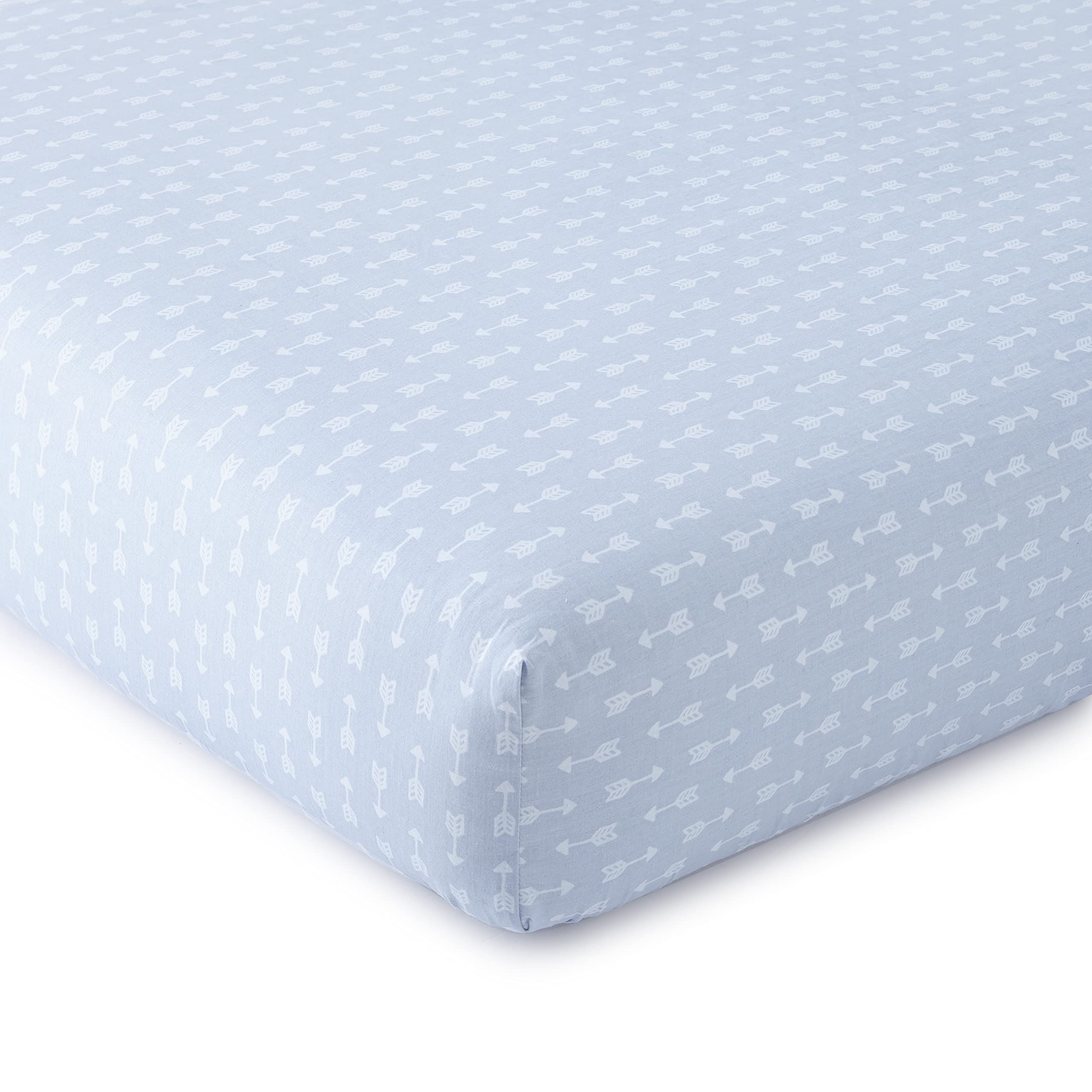 Trail Mix Crib Bed Set - Baby Nursery Set - Grey, Navy