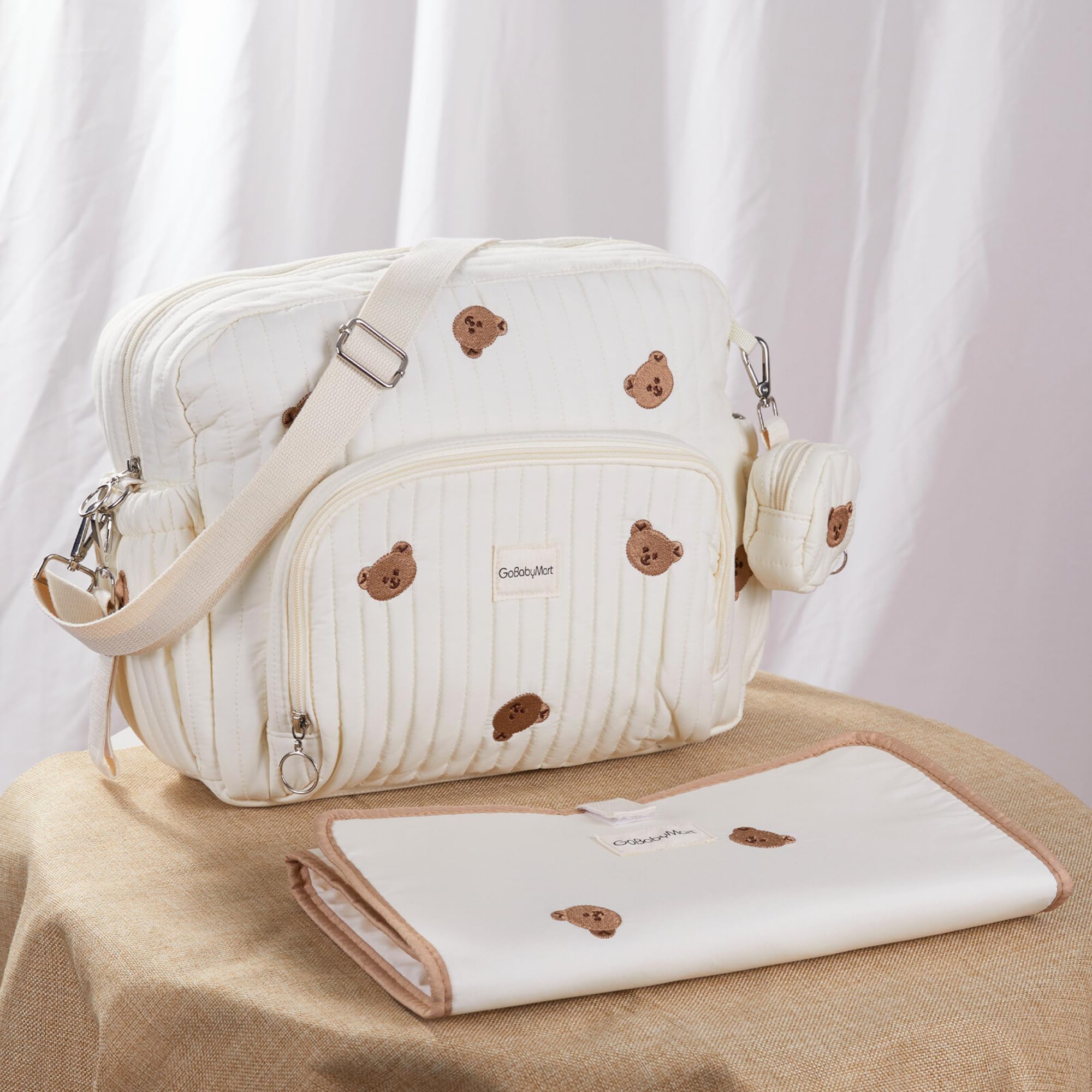 Diaper Bag Backpack, Medium Maternity baby bag & Changing Pad