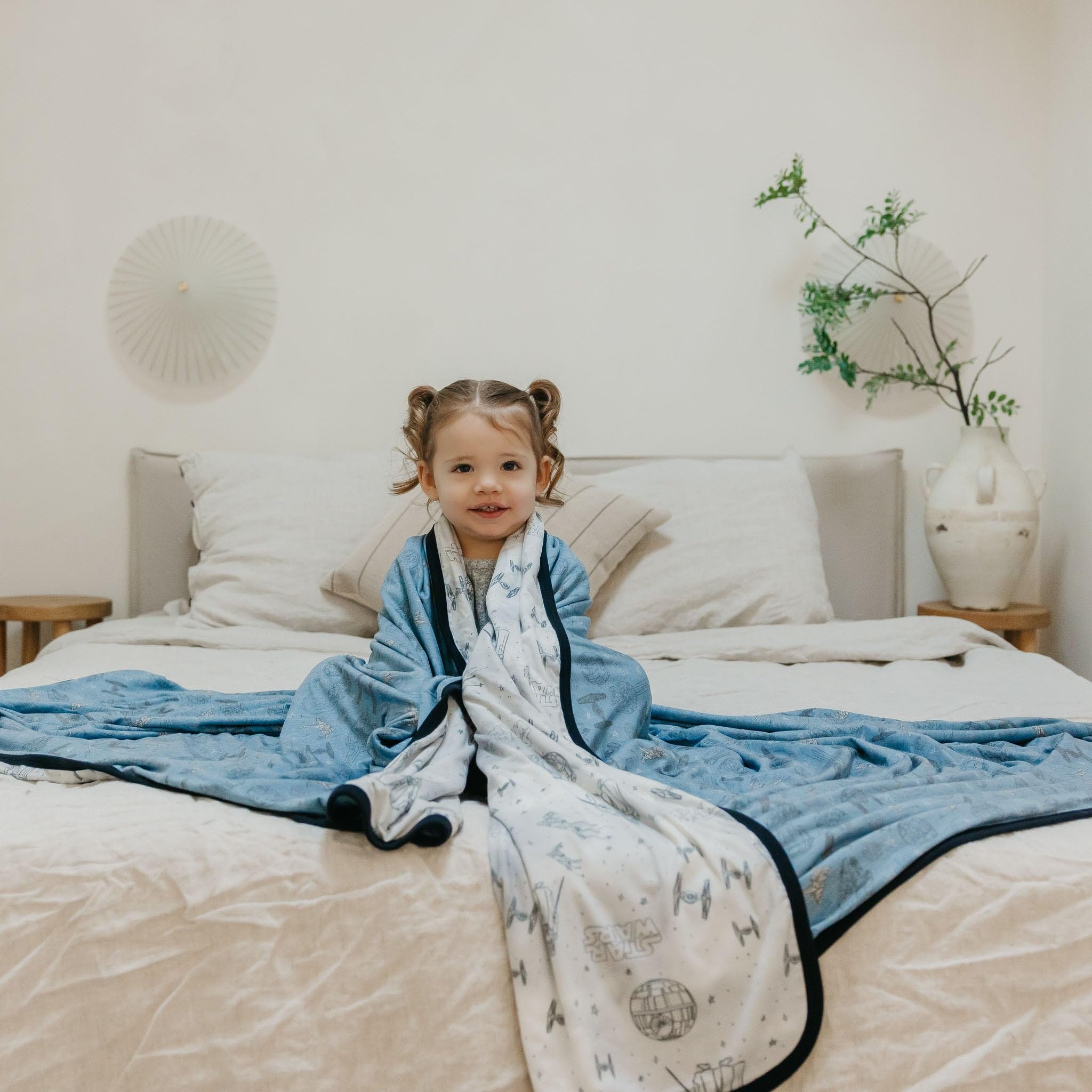 Premium Knit 3-Layer Stretchy Throw Blanket