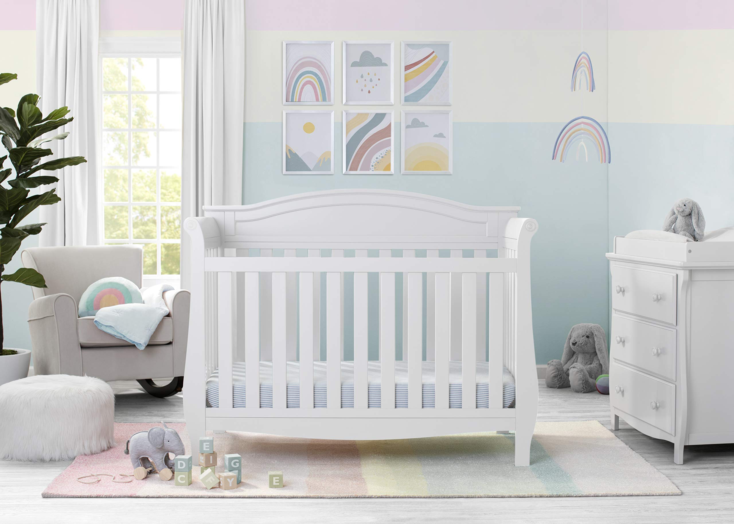 Lancaster 4-in-1 Convertible Baby Crib