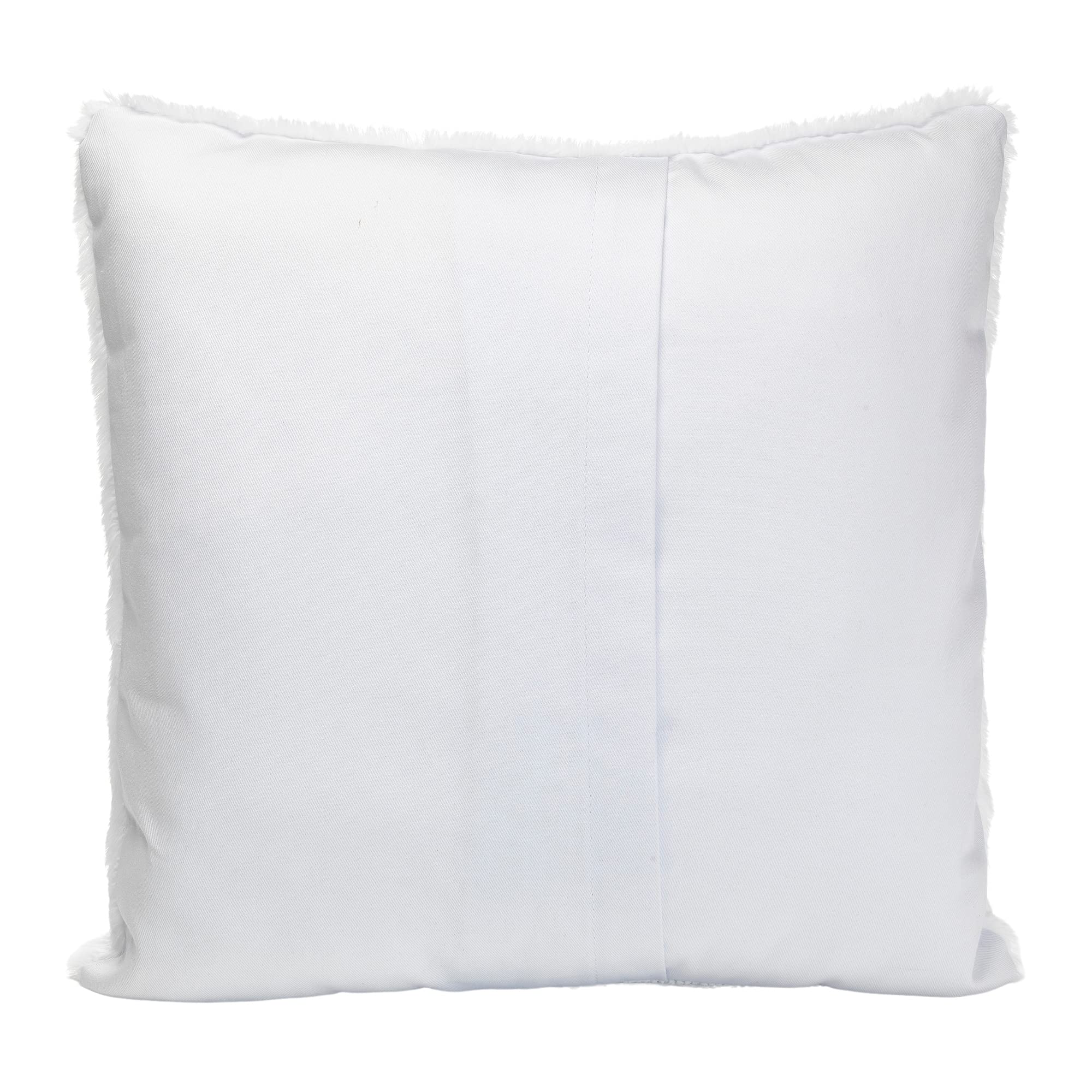 Snoopy White/Black Furry Decorative Nursery Throw Pillow