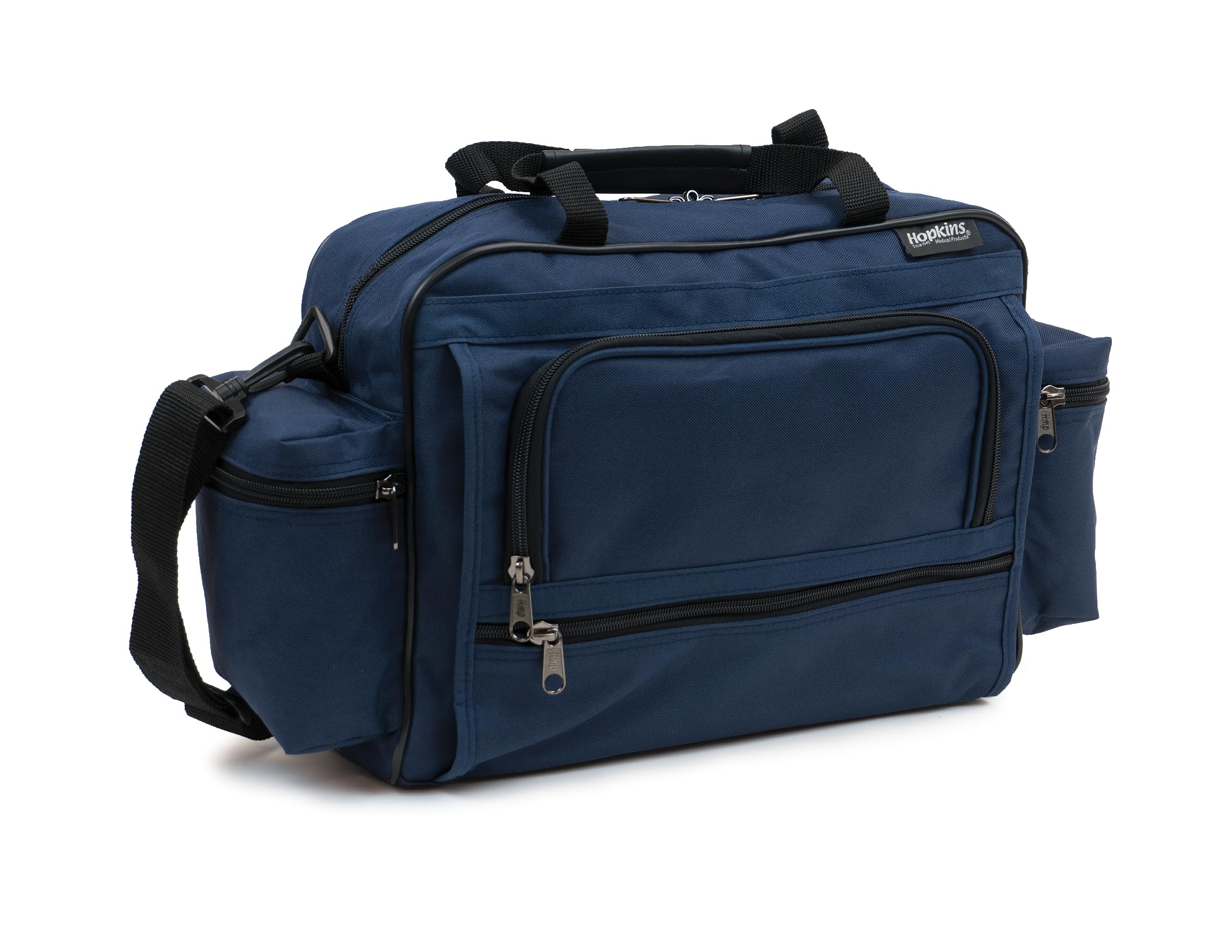 Bag Lightweight Professional Nursing Bag, 15 inches x 5 inches x 11 inches, Navy