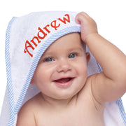 Memories Personalized Baby Hooded Bath Towel - Monogrammed