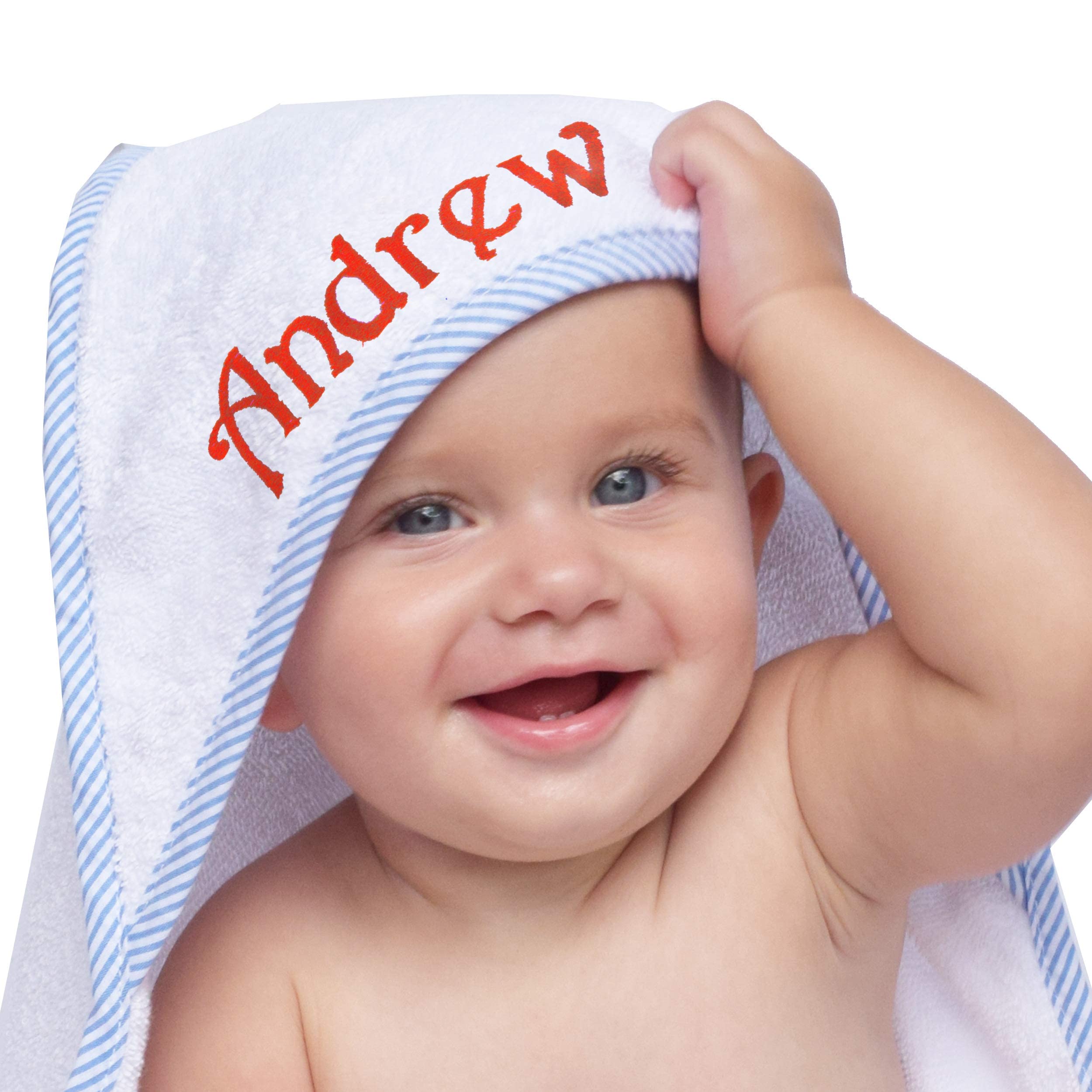 Memories Personalized Baby Hooded Bath Towel - Monogrammed