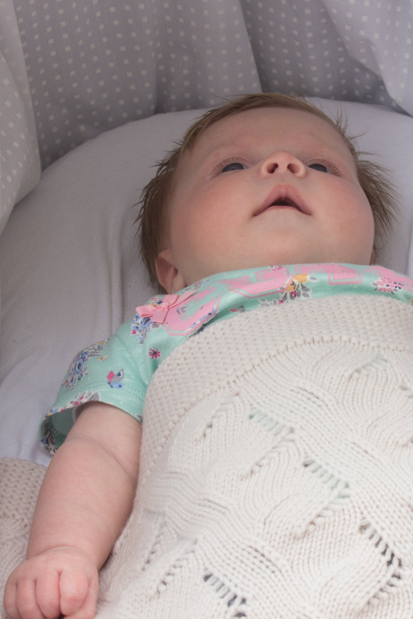 Cashmere Baby Blanket Baby Blue 64cm x 64cm
