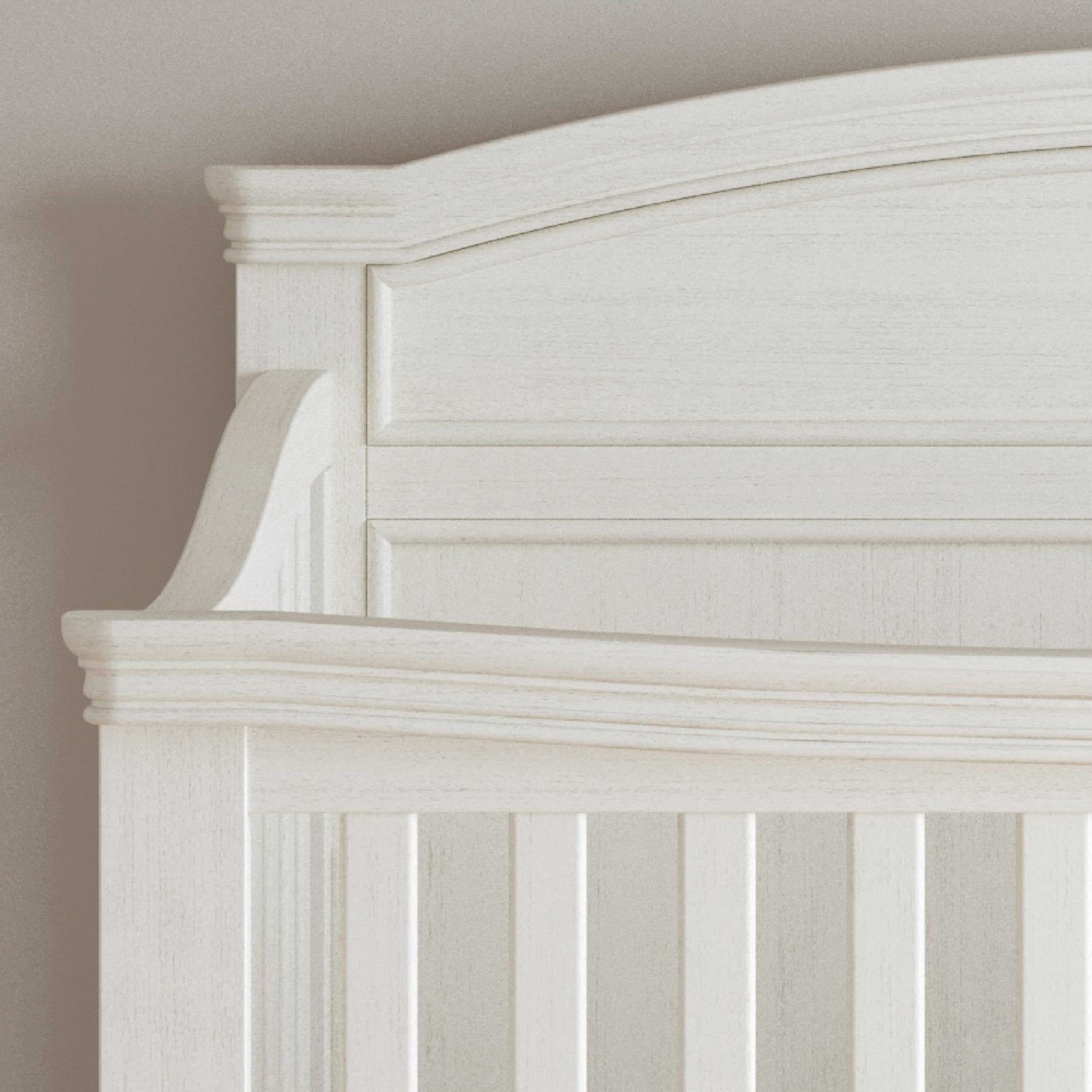 4-in-1 Convertible Crib with Adjustable Mattress