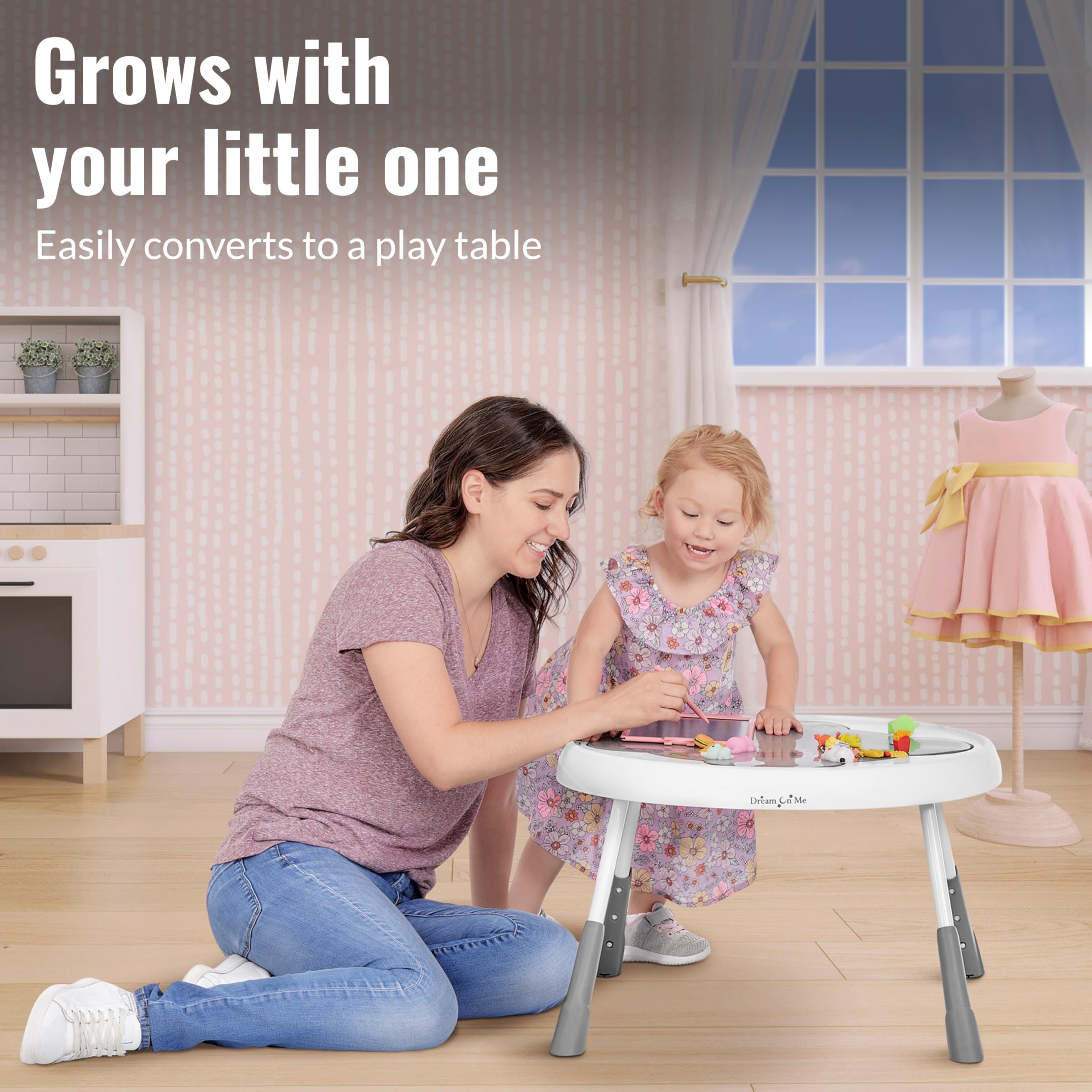 2-in-1 Baby Activity Center with Music and Toys