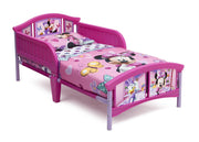 Children Plastic Toddler Bed, Disney Minnie Mouse