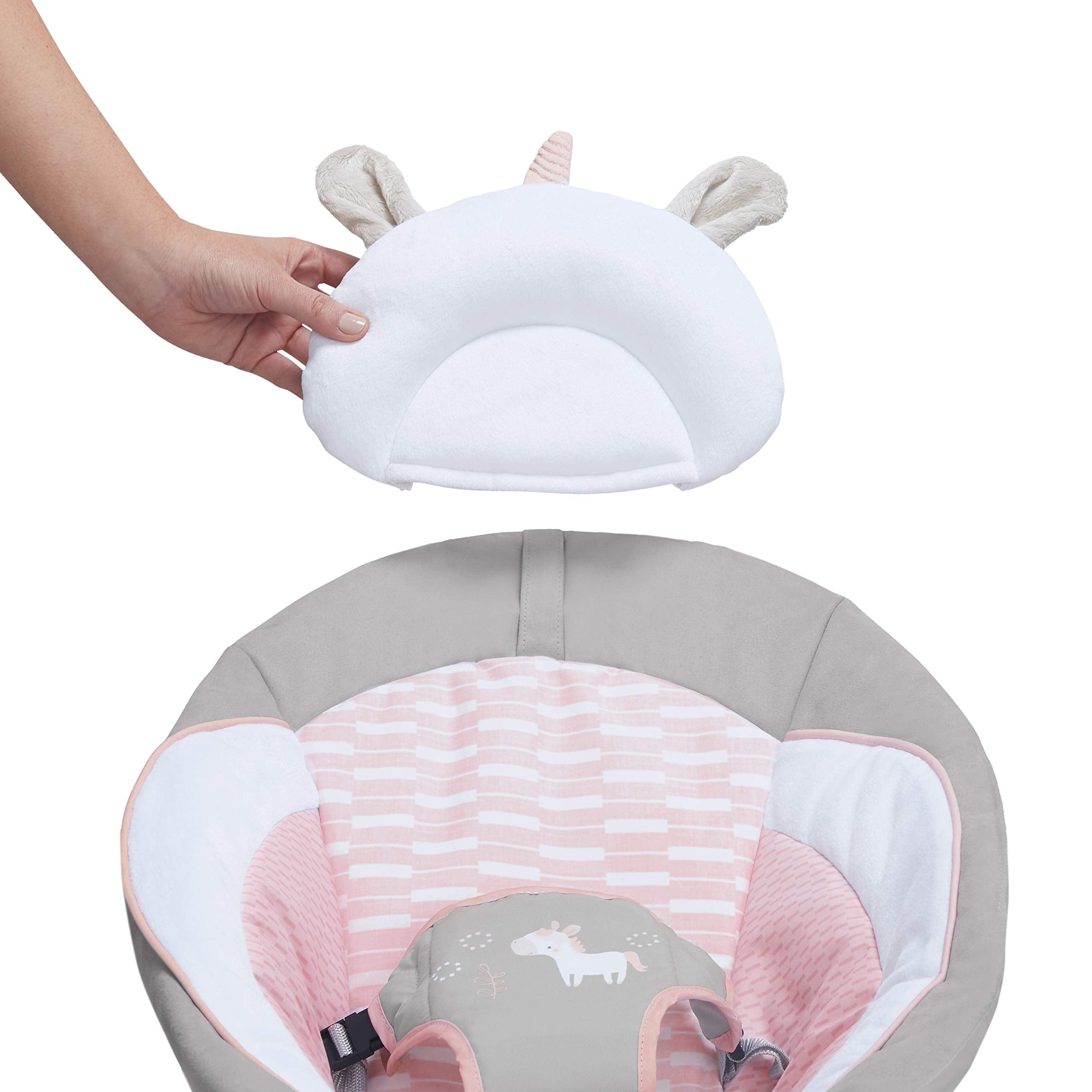 Soothing Baby Bouncer Infant Seat with Vibrations & Music