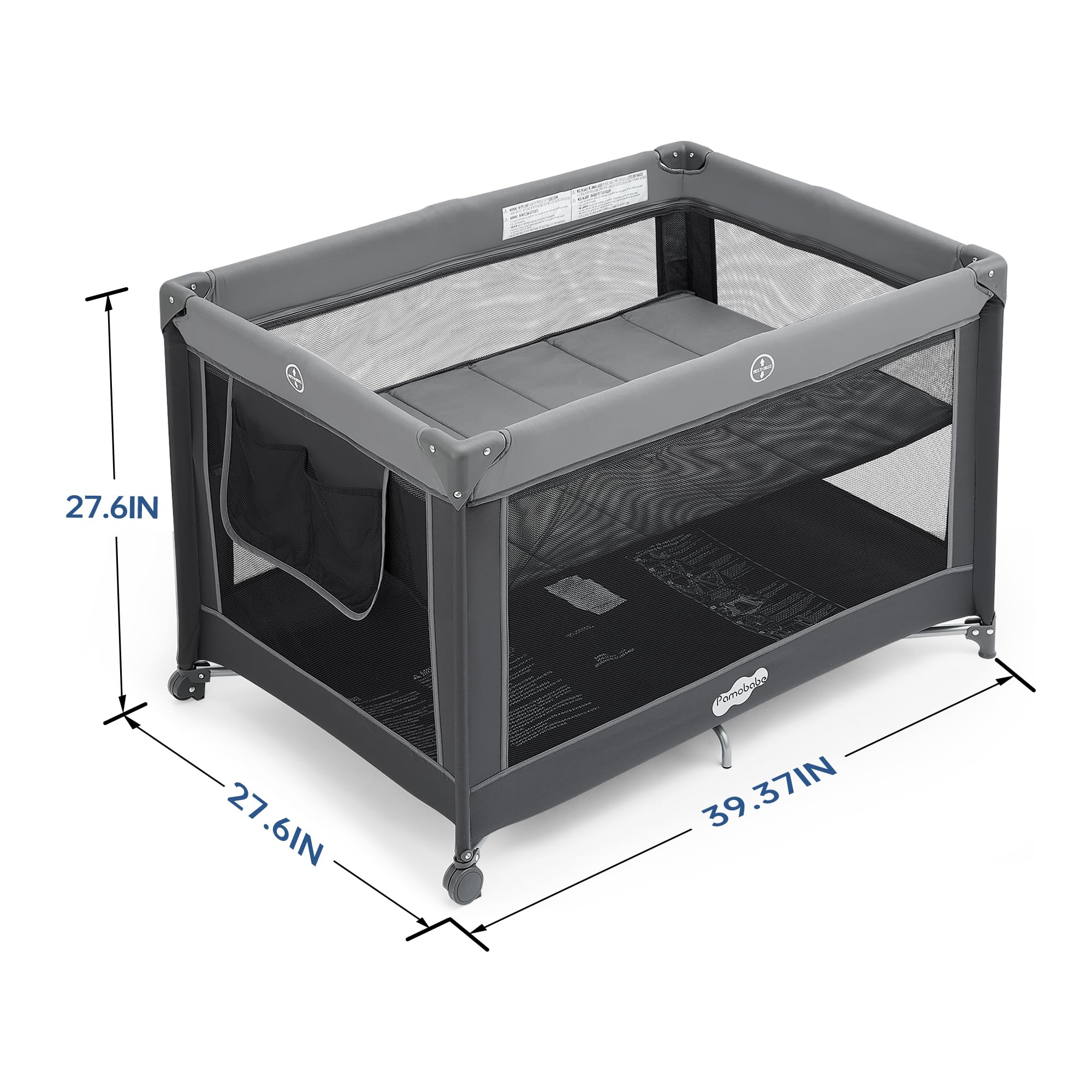 Portable Foldable Baby Playard with Bassinet