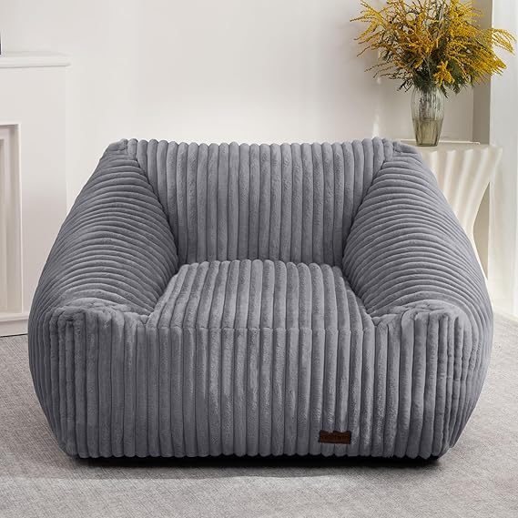 Bean Bag Chair, Giant Bean Bag Chairs for Adults and Kids, Bean Bag Sofa,