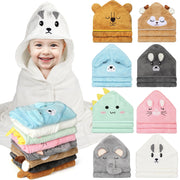 Hooded Baby Towels Premium Ultra Soft Baby Bath Towels Coral