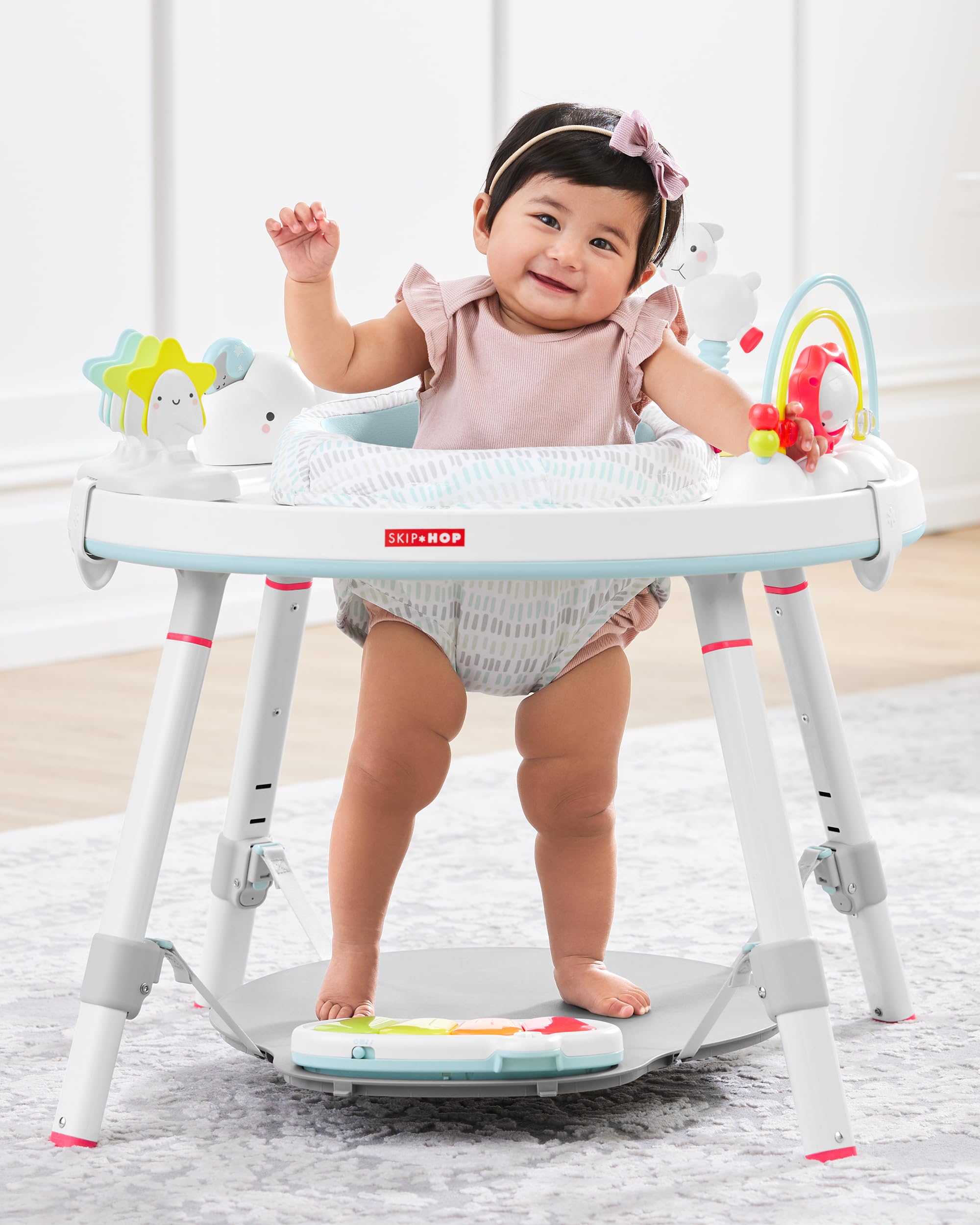 Baby Activity Center: Interactive Play Center with 3-Stage Grow-with