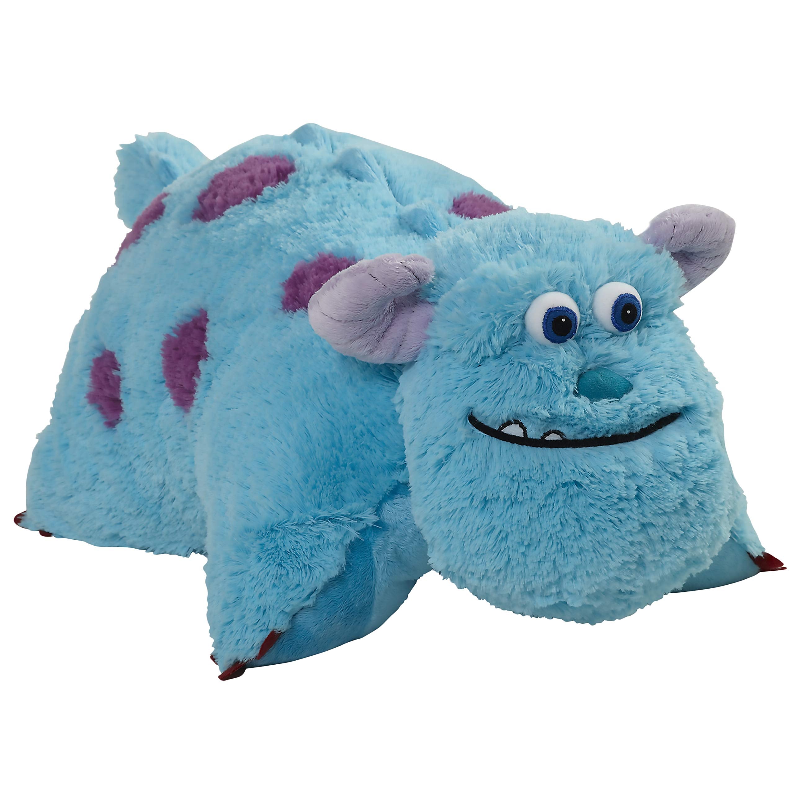 Monsters Inc 16" Sulley Stuffed Animal, Disney Monsters University Plush Toy, Blue