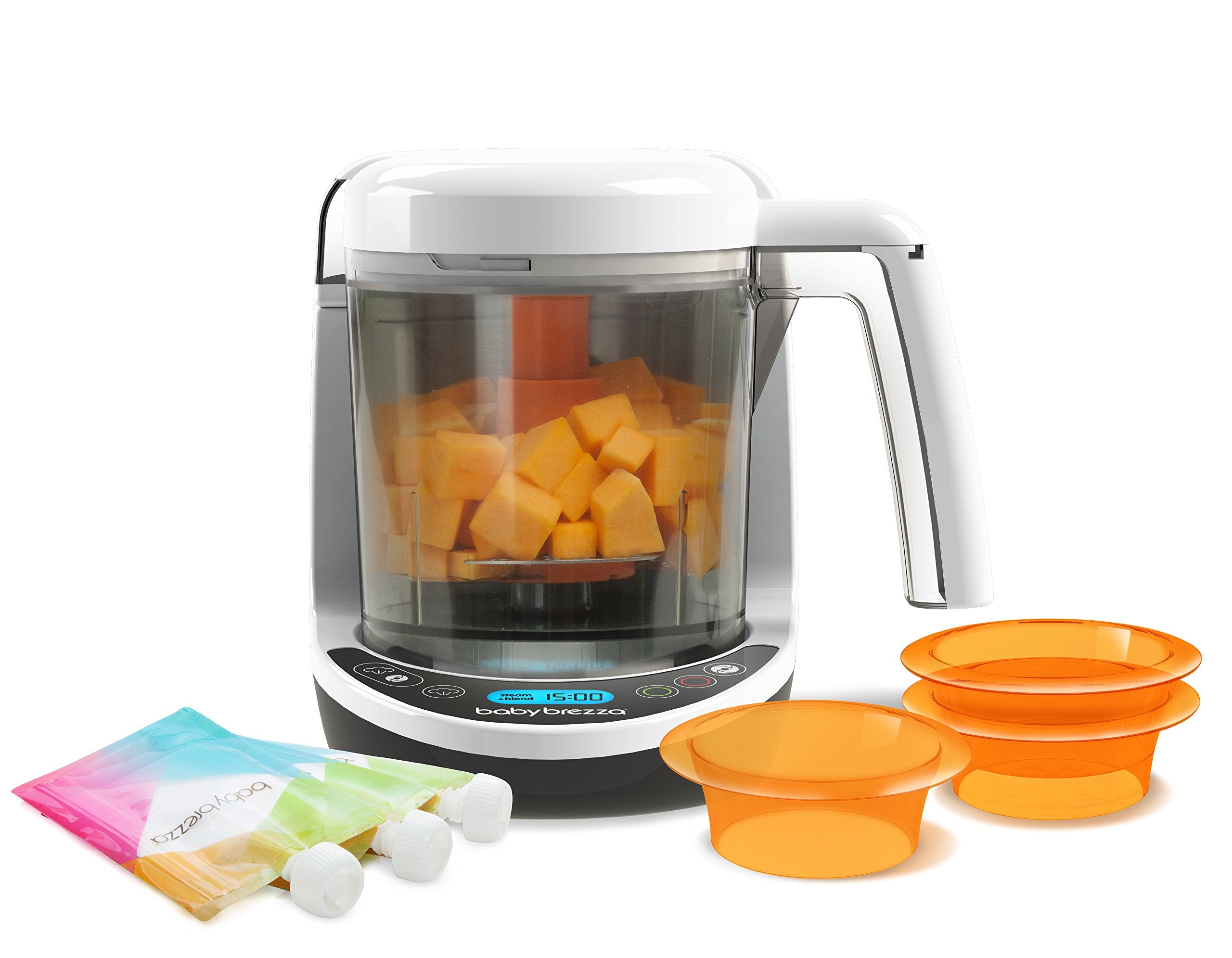 Small Baby Food Maker Set – Cooker and Blender in One to Steam and Puree Baby Food