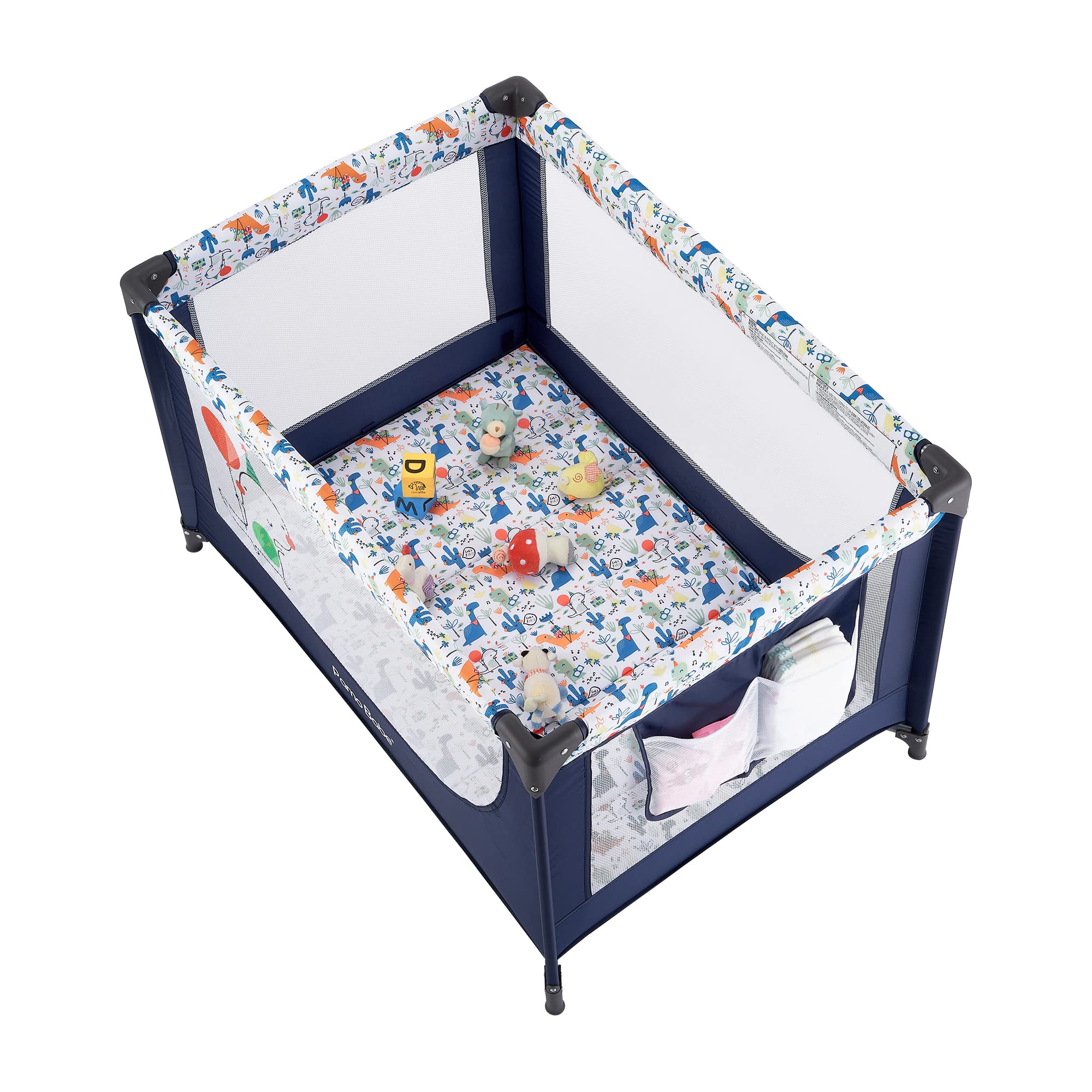 Portable Baby Travel Crib with Mattress