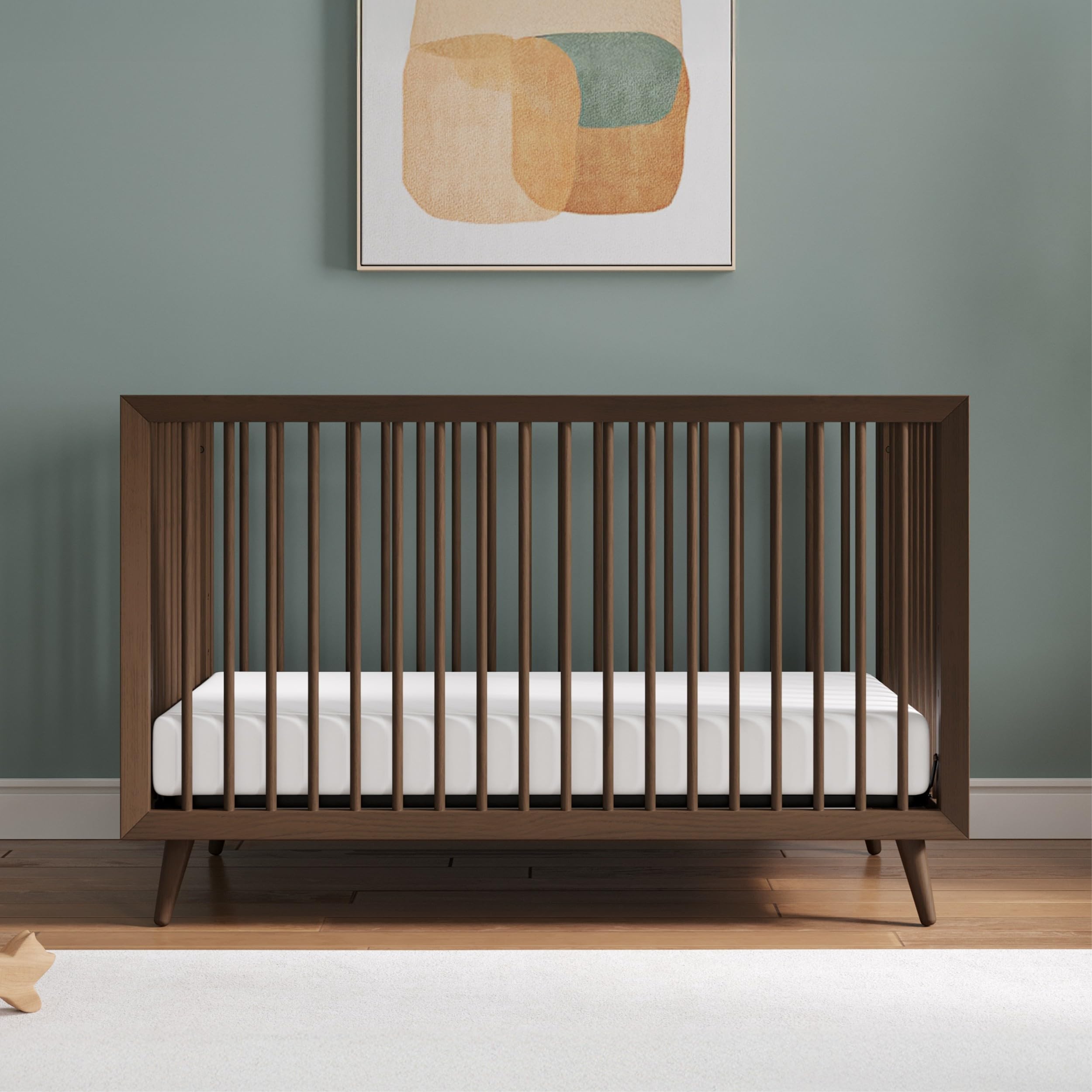 Cranbrook 4-in-1 Convertible Crib, Baby Crib Converts to Day Bed
