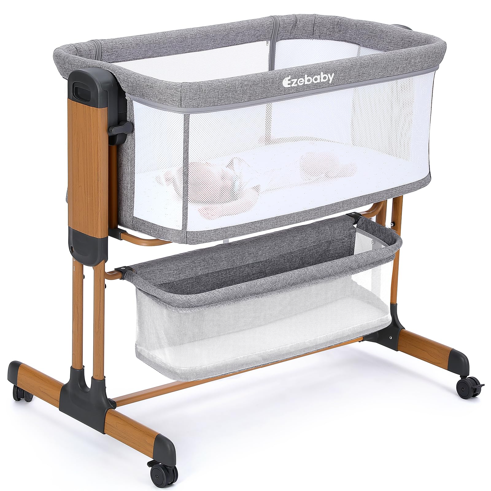 3-in-1 Baby Bassinet with Rocking Feature