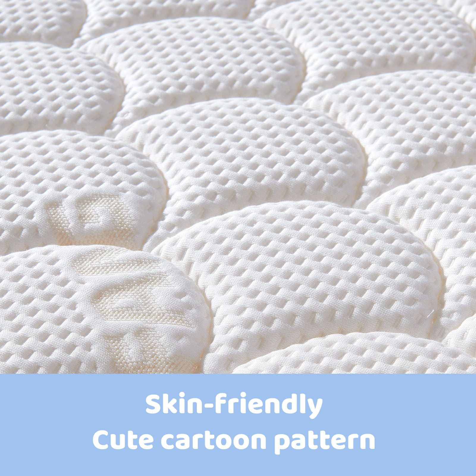 Mini Crib Mattress Dual Sided Firm Support Breathable Foam