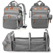 Baby Diaper Bags with Changing Station, Waterproof Diaper