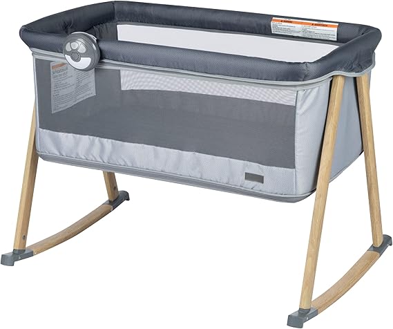 Rest-and-Romp 2-in-1 Bassinet and Play Yard with Soothing Sounds