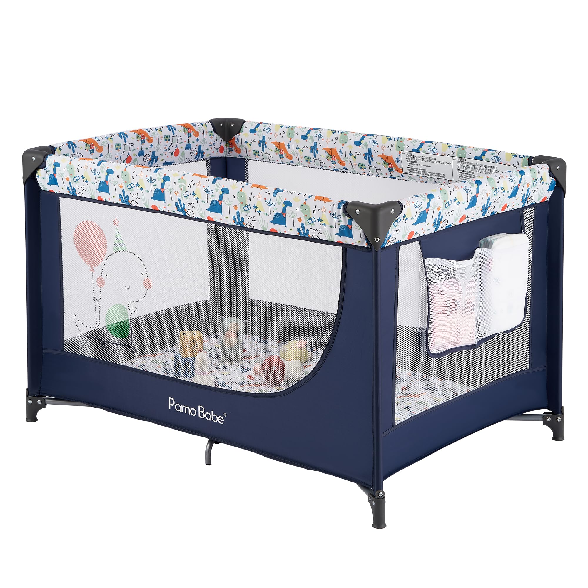 Portable Baby Travel Crib with Mattress
