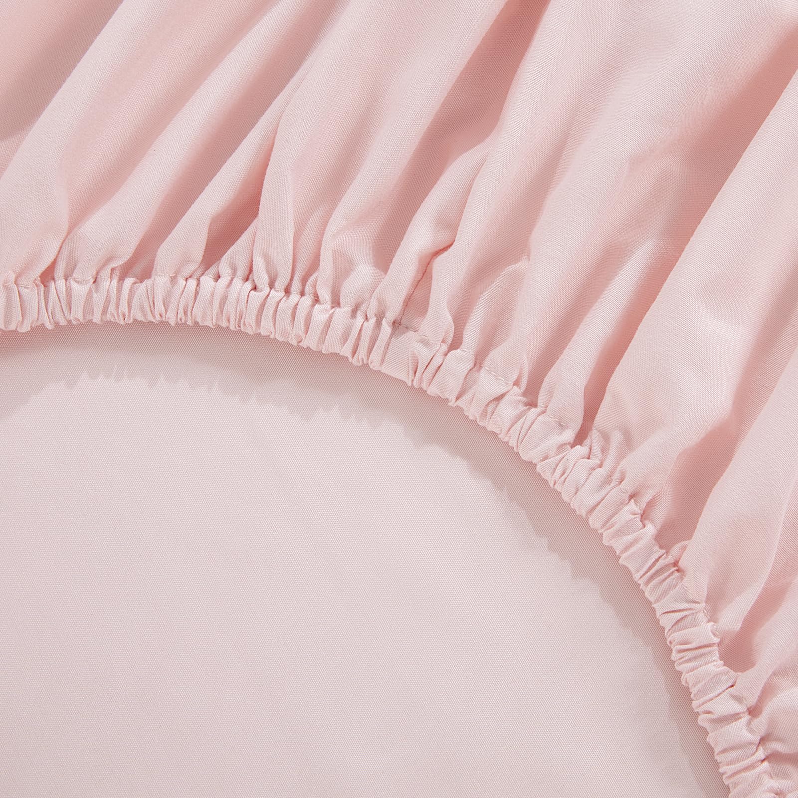 Princess Pink Crib Bedding Set with Pintuck Ruffles