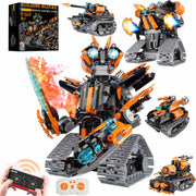 STEM Building Toys for Kids 6-14, 5in1 STEM Robot Building Kit for Kid