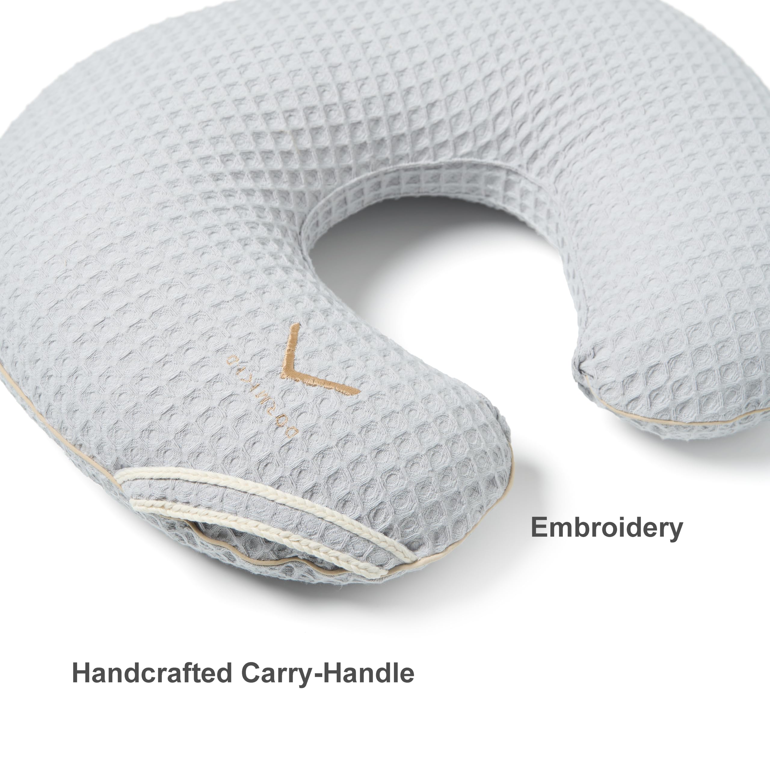 Pillow with Cover • Premium Quality 100% Cotton Oeko-Tex Standard