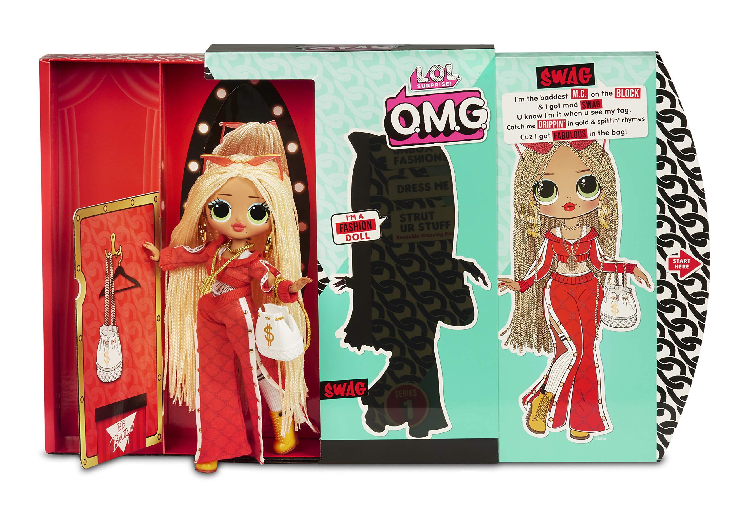 O.M.G. Swag Fashion Doll with 20 Surprises