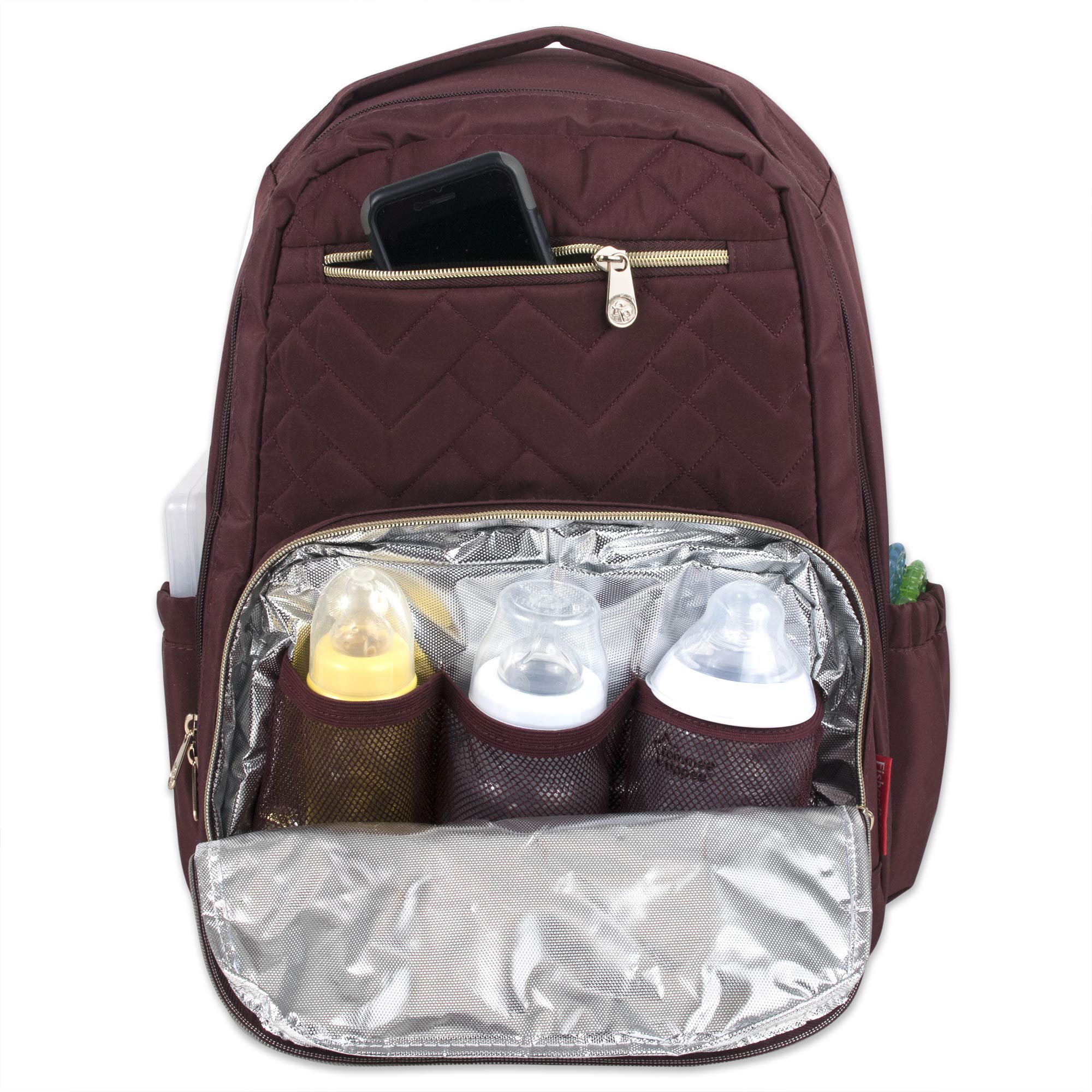 Essentials Fisher-Price Signature Morgan Quilted Backpack