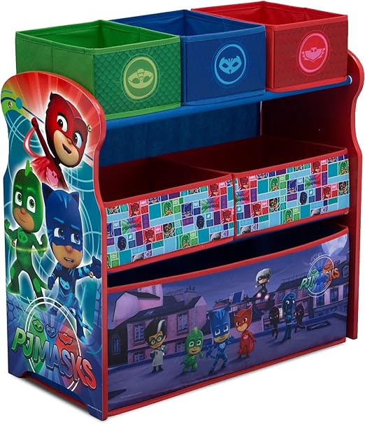 Design & Store 6 Bin Toy Storage Organizer, Nick Jr. PAW Patrol