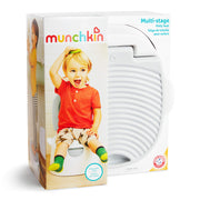 Hammer Multi-Stage 3-in-1 Potty Seat, (Potty Chair, Trainer Ring and Step Stool), Grey