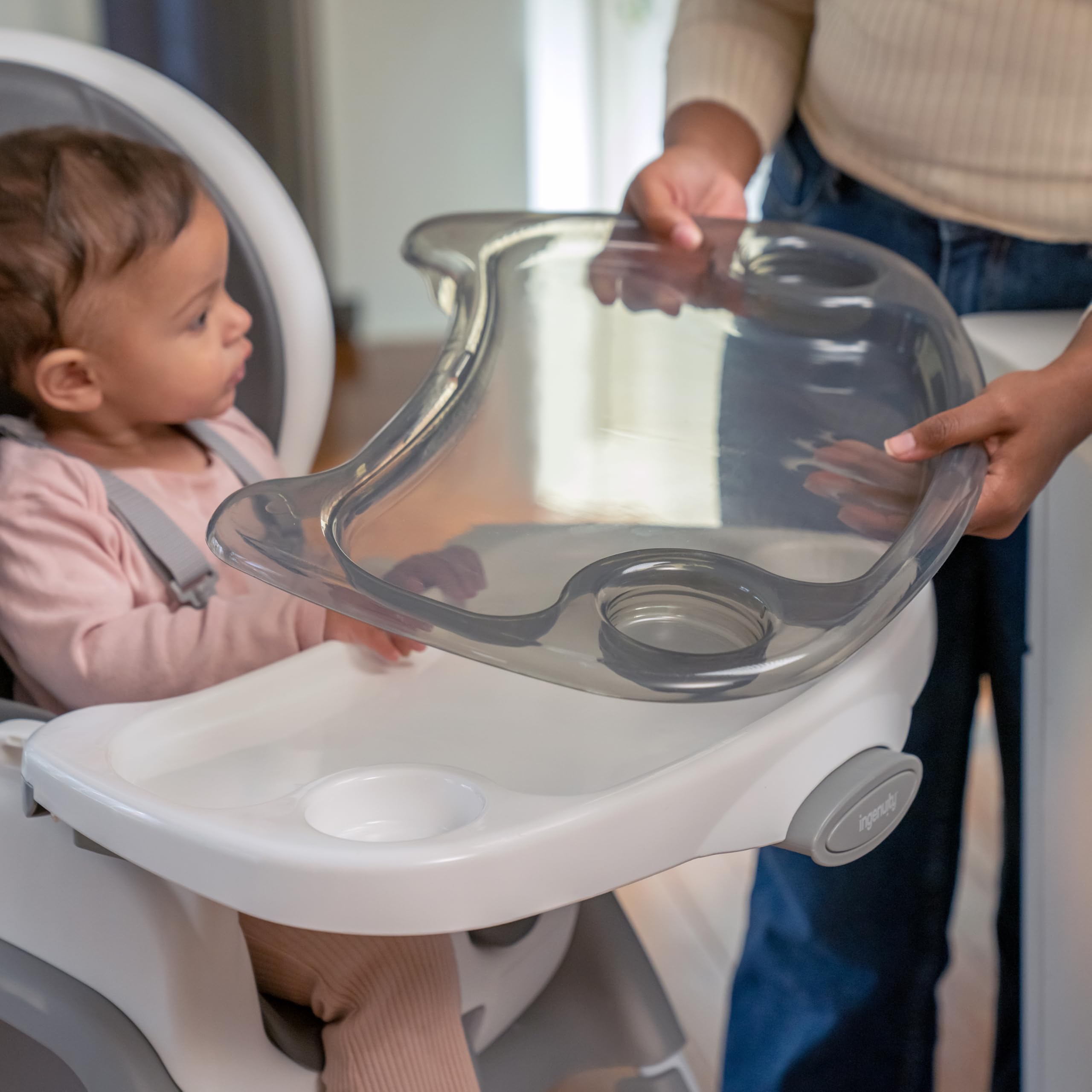 SmartClean Trio Elite 3-in-1 Convertible Baby High Chair, Toddler Chair