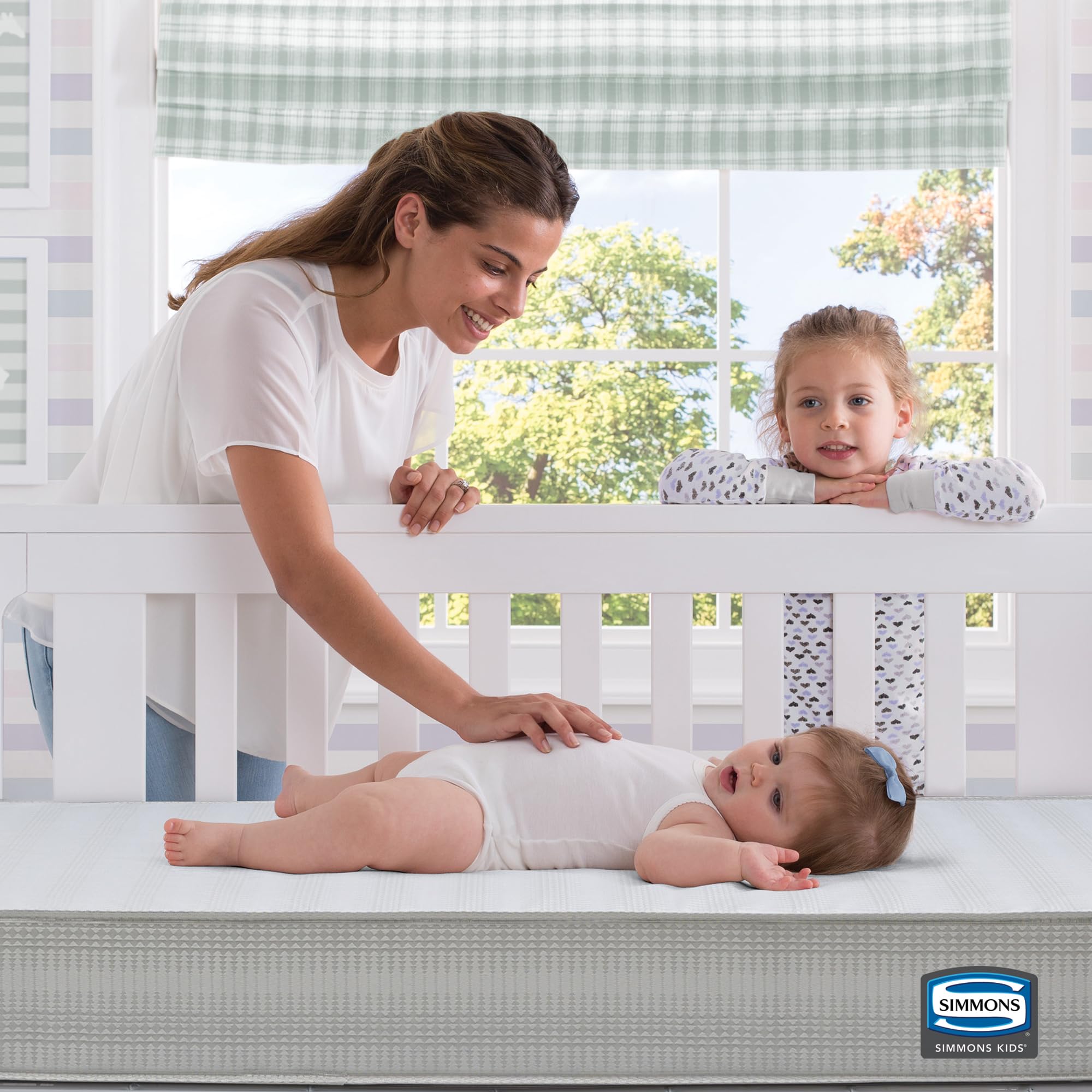 Dual Sided Crib and Toddler Mattress