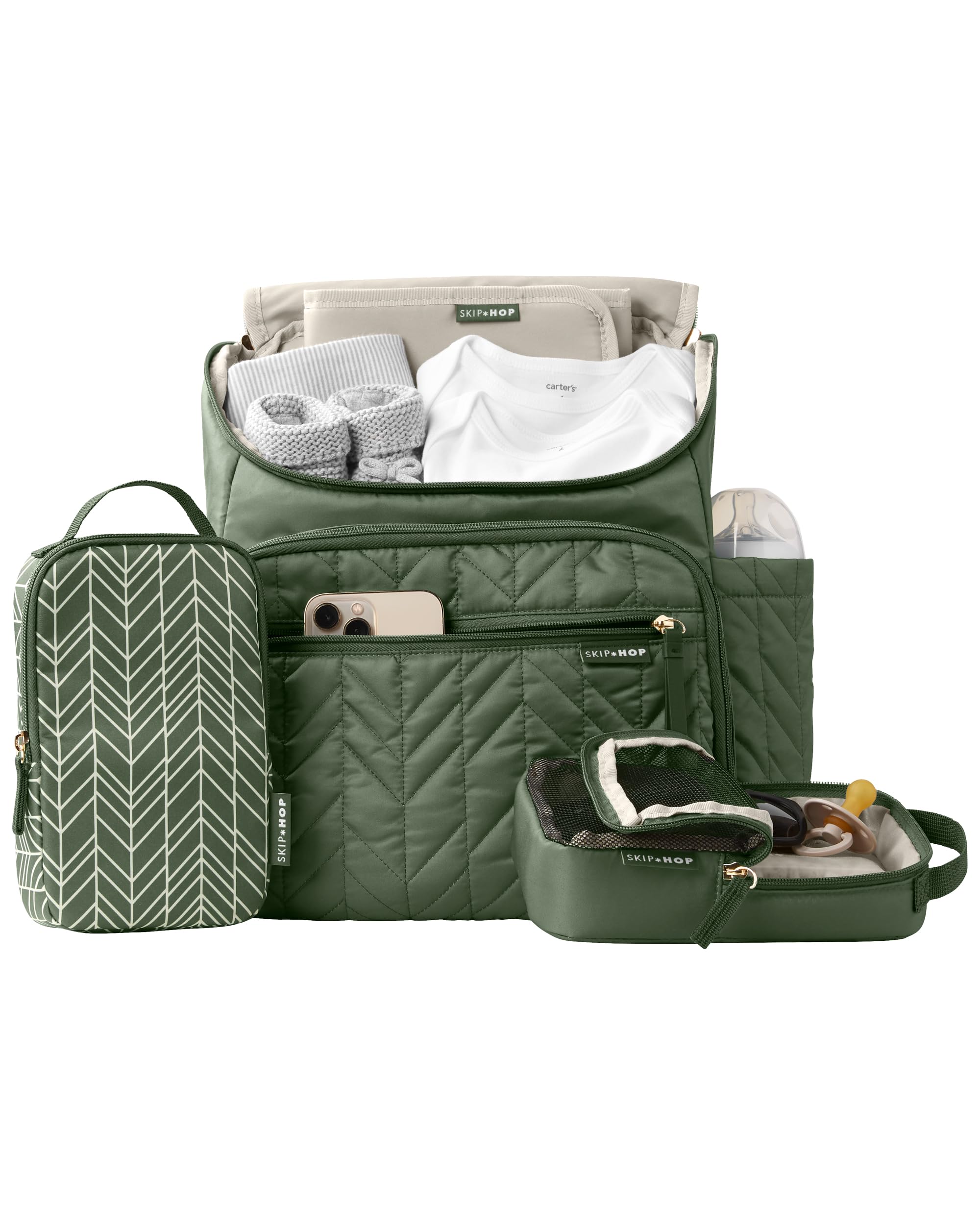 Skip Hop Diaper Bag Backpack: Forma, Multi-Function Baby Travel