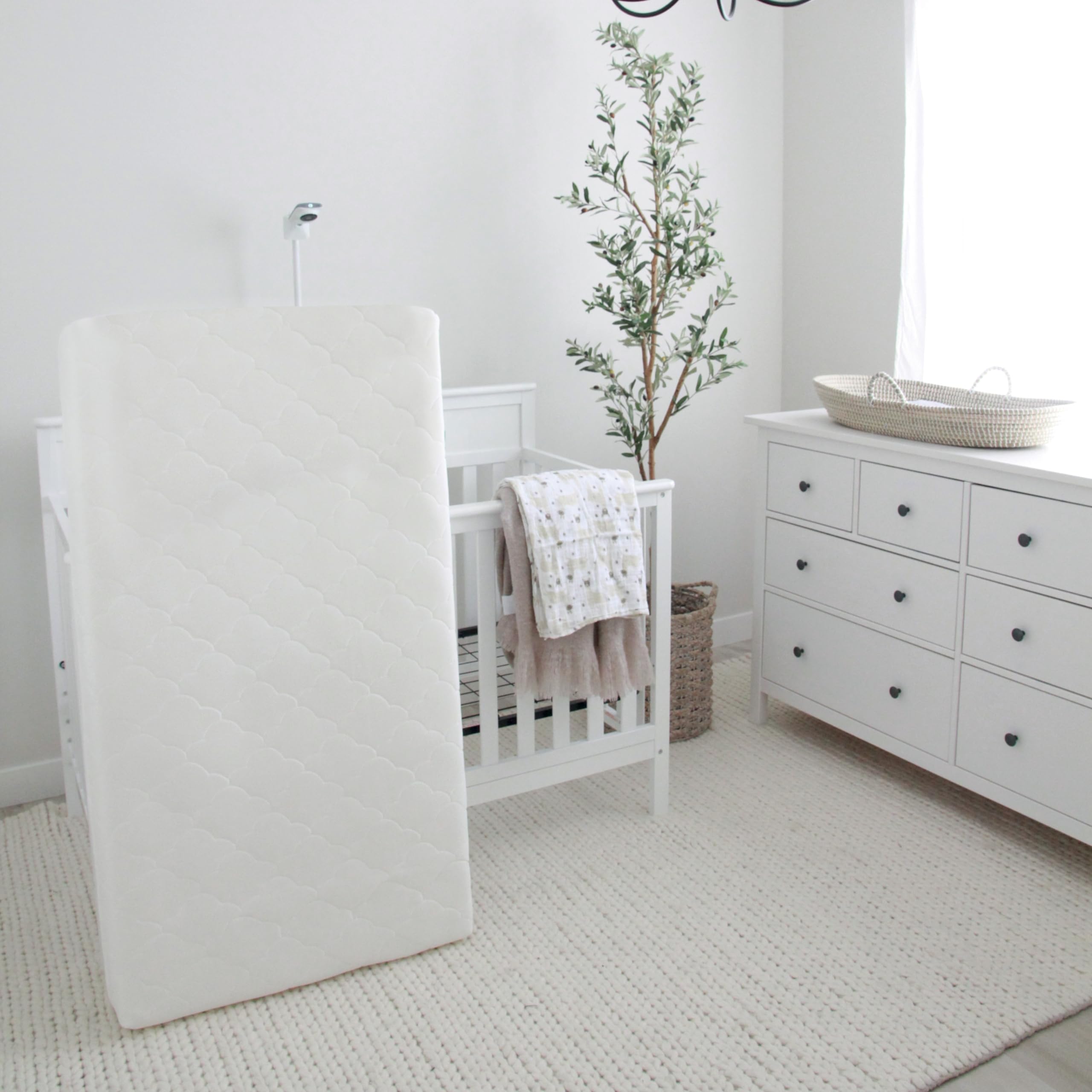 Crib Mattress and Toddler Bed - Waterproof - Ultra-Breathable Proven